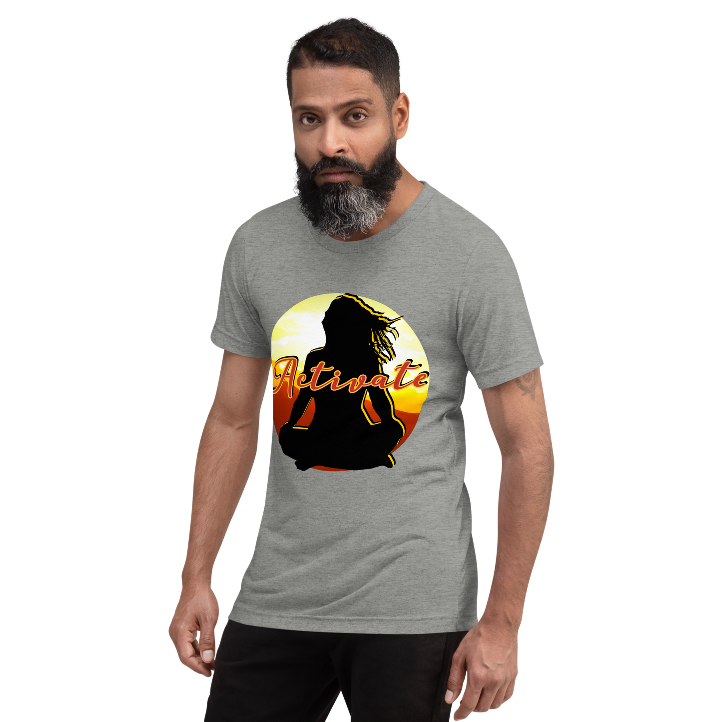 "SOLAR FLARES" Unisex Tri-blend T-shirt