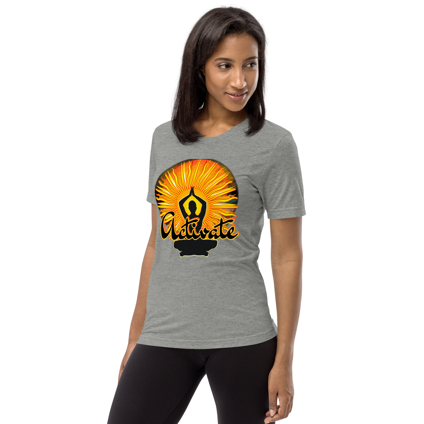 "SOLAR FLARES" Unisex Tri-blend T-shirt