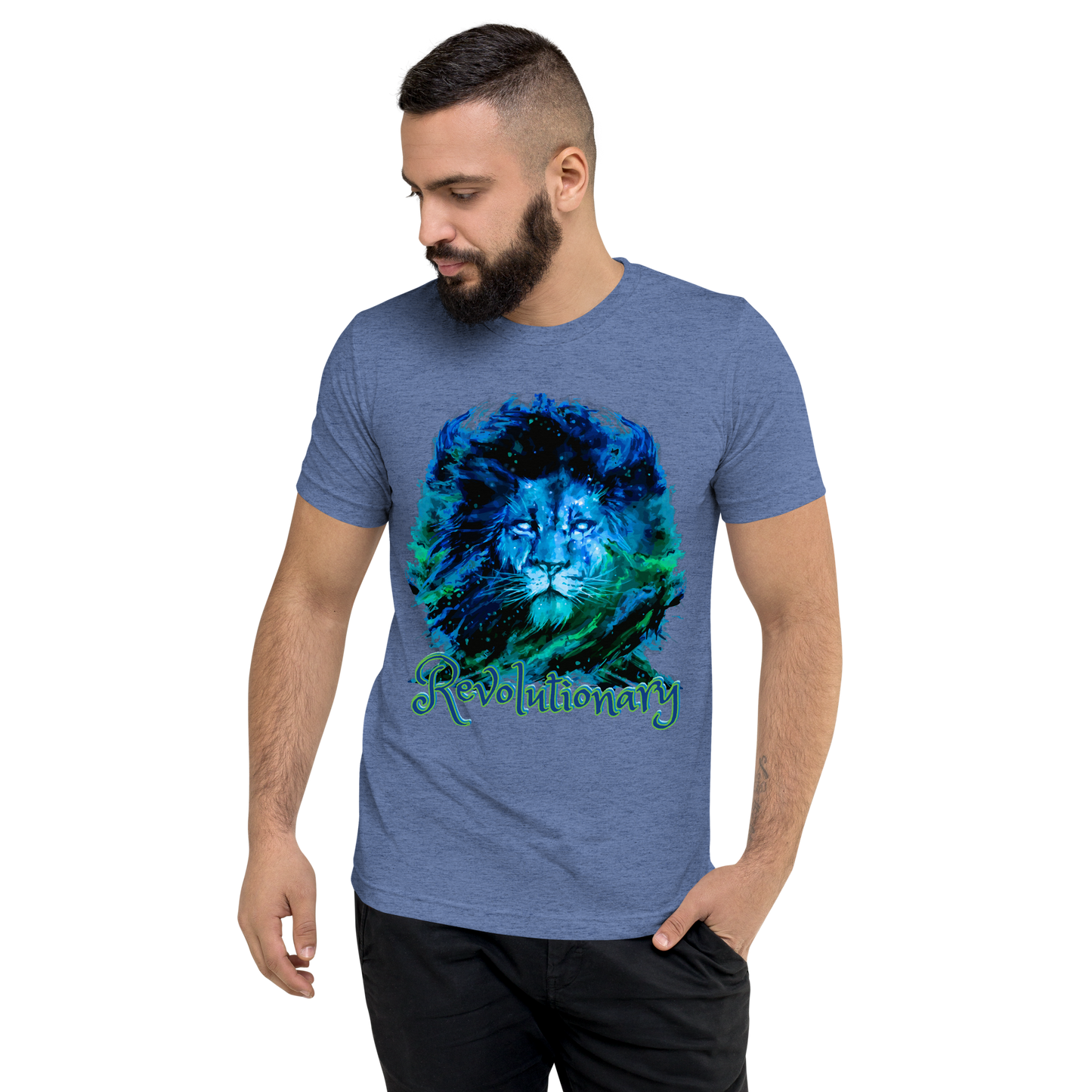 "MIDNIGHT BEAST" Tri-blend T-shirt