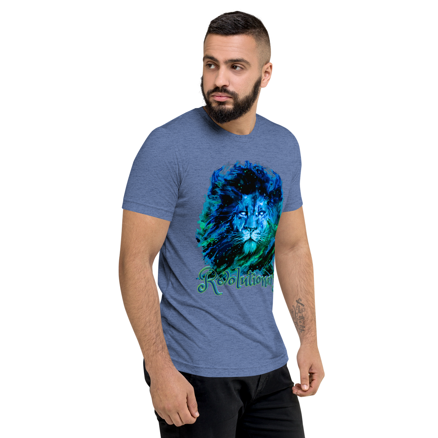 "MIDNIGHT BEAST" Tri-blend T-shirt