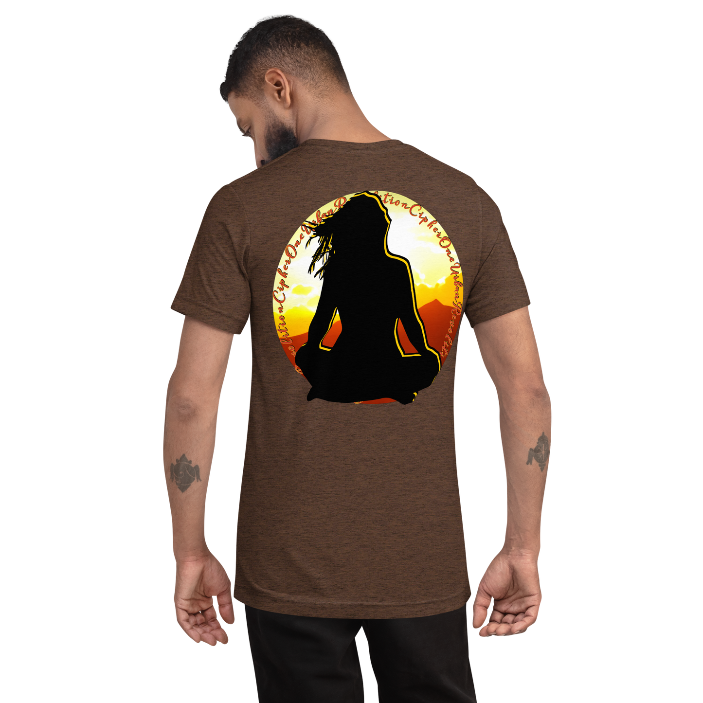 "SOLAR FLARES" Unisex Tri-blend T-shirt