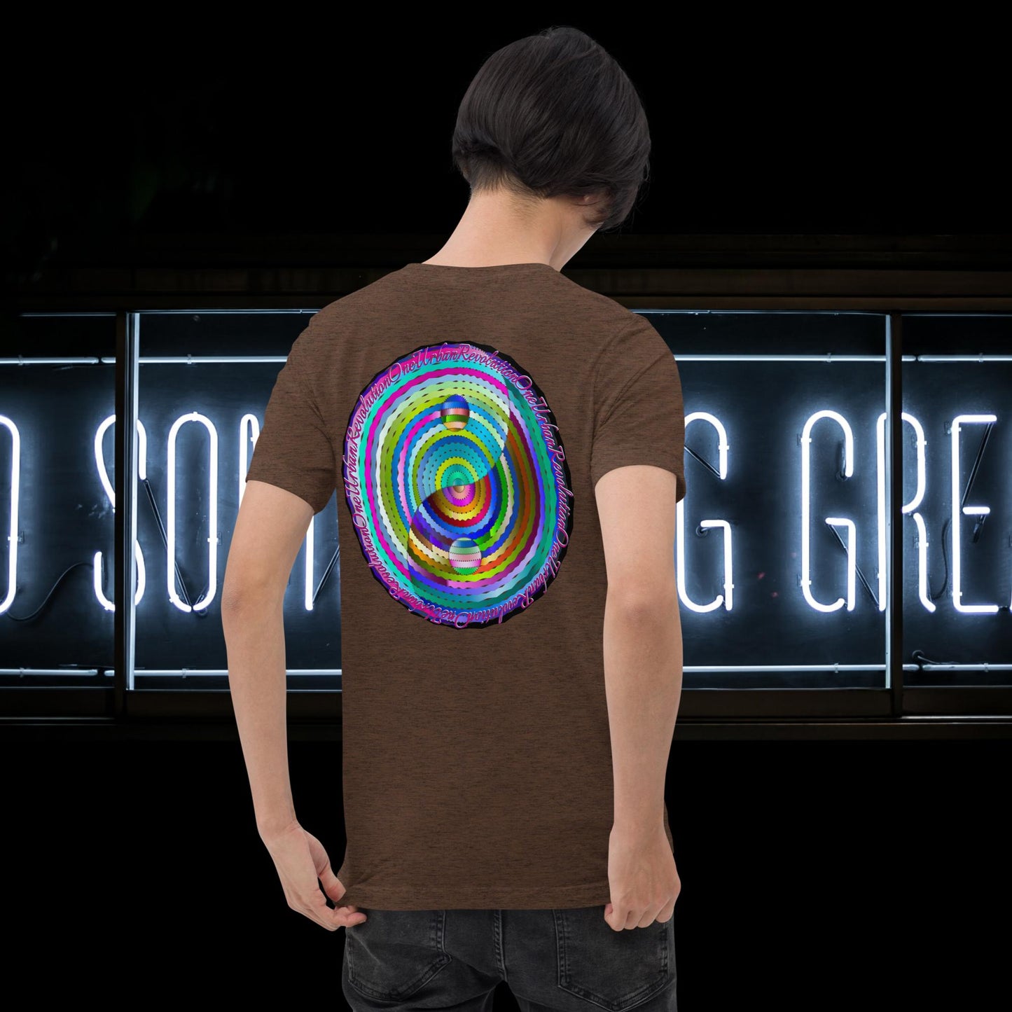 "SPECTRUM" Unisex Tri-blend T-shirt