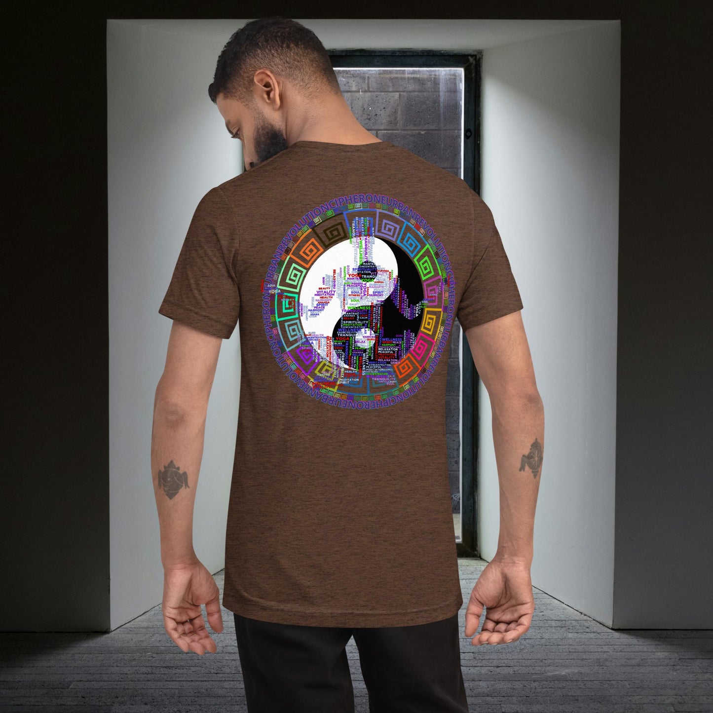 "THE CIPHER" Unisex Tri-blend T-shirt