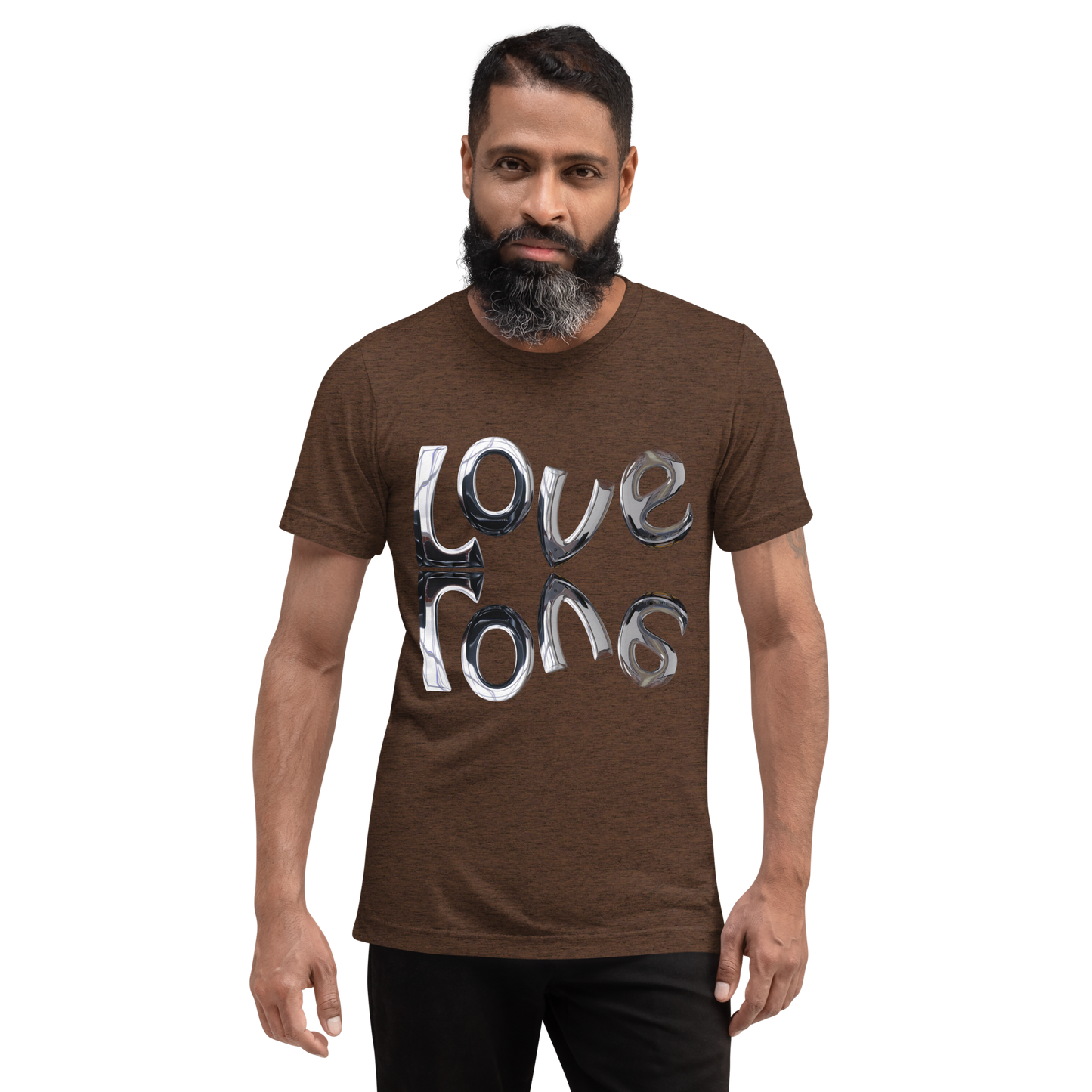 "REFLECTION OF LOVE" Unisex Tri-blend T-shirt