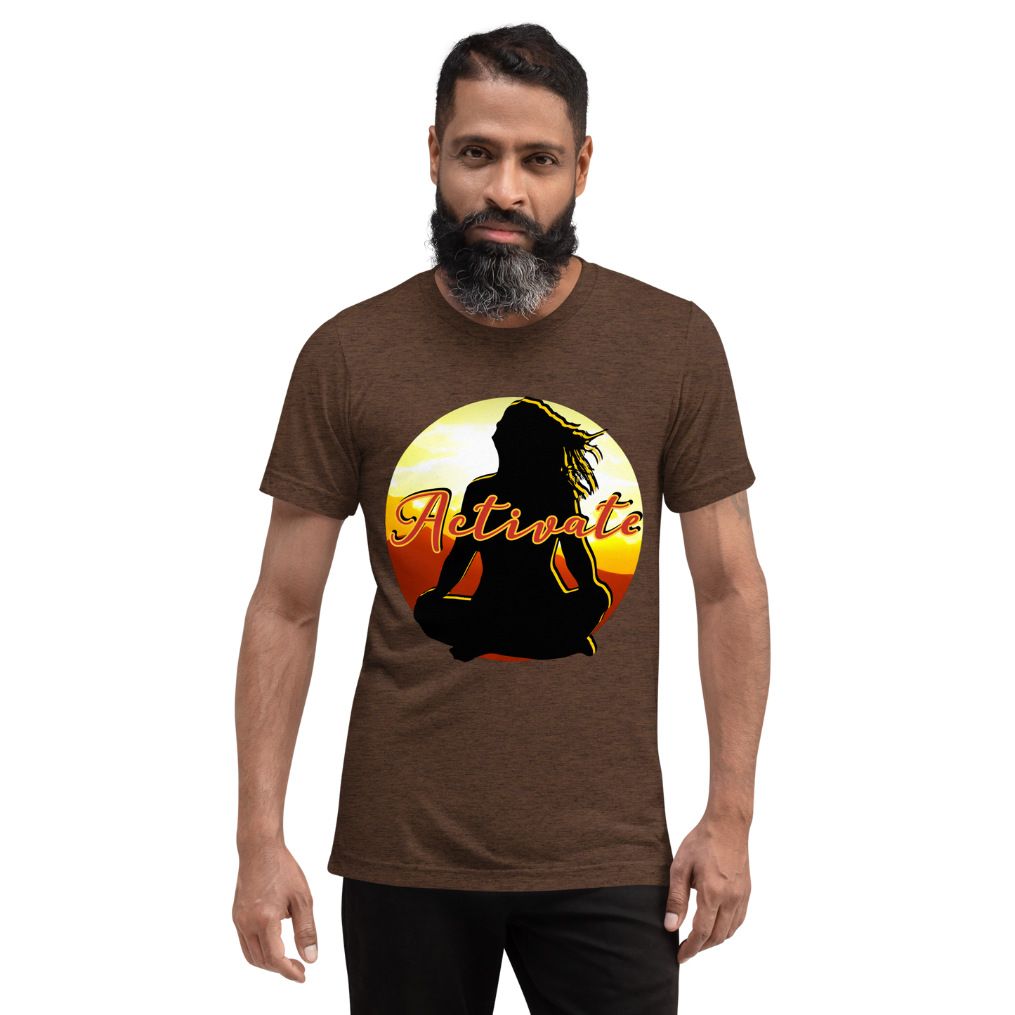 "SOLAR FLARES" Unisex Tri-blend T-shirt