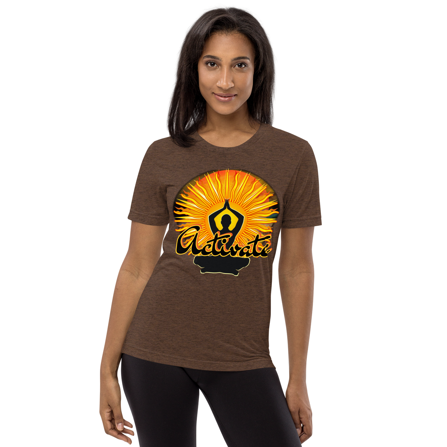 "SOLAR FLARES" Unisex Tri-blend T-shirt