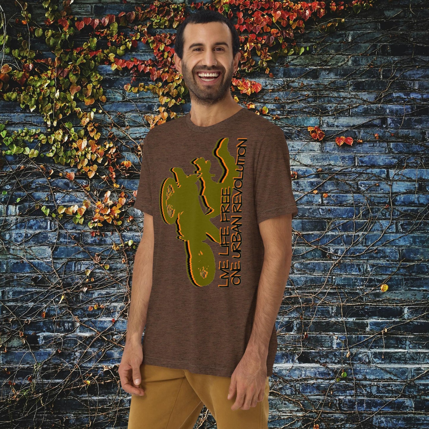 "LIVE LIFE FREE" Unisex Tri-blend T-shirt