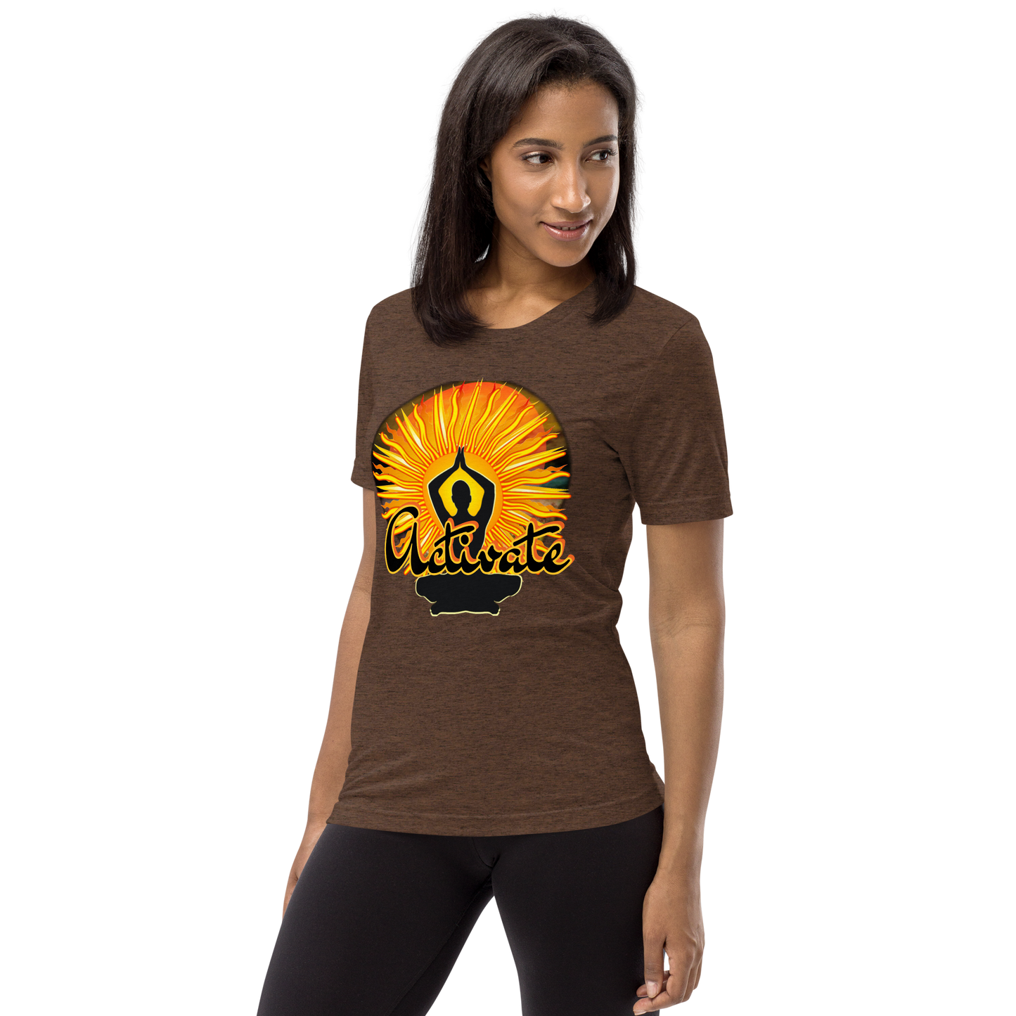 "SOLAR FLARES" Unisex Tri-blend T-shirt