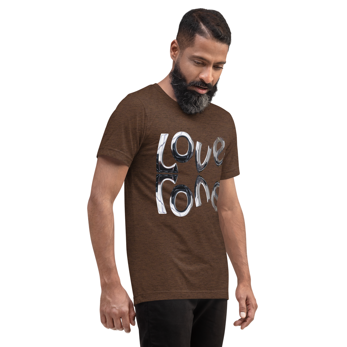 "REFLECTION OF LOVE" Unisex Tri-blend T-shirt