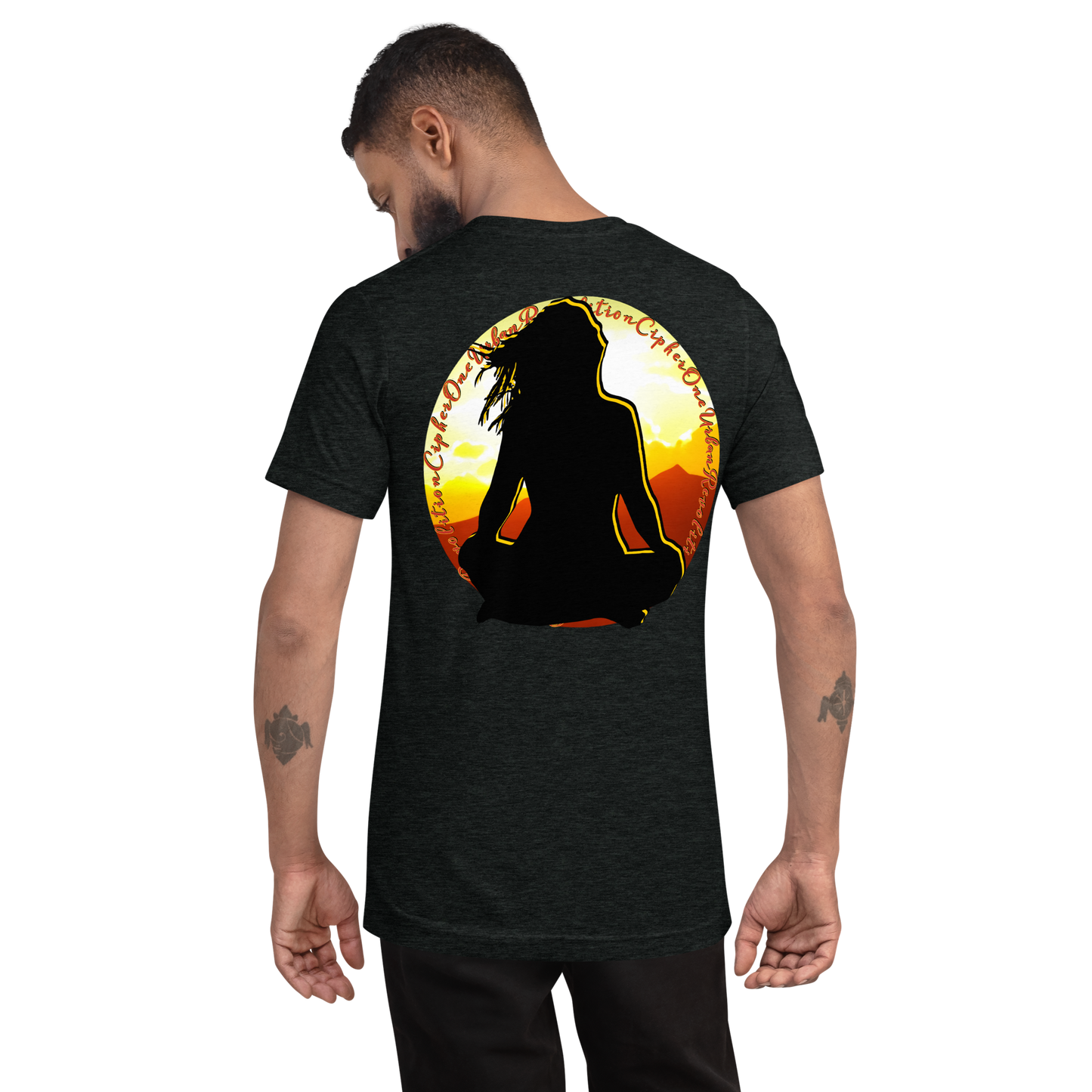 "SOLAR FLARES" Unisex Tri-blend T-shirt