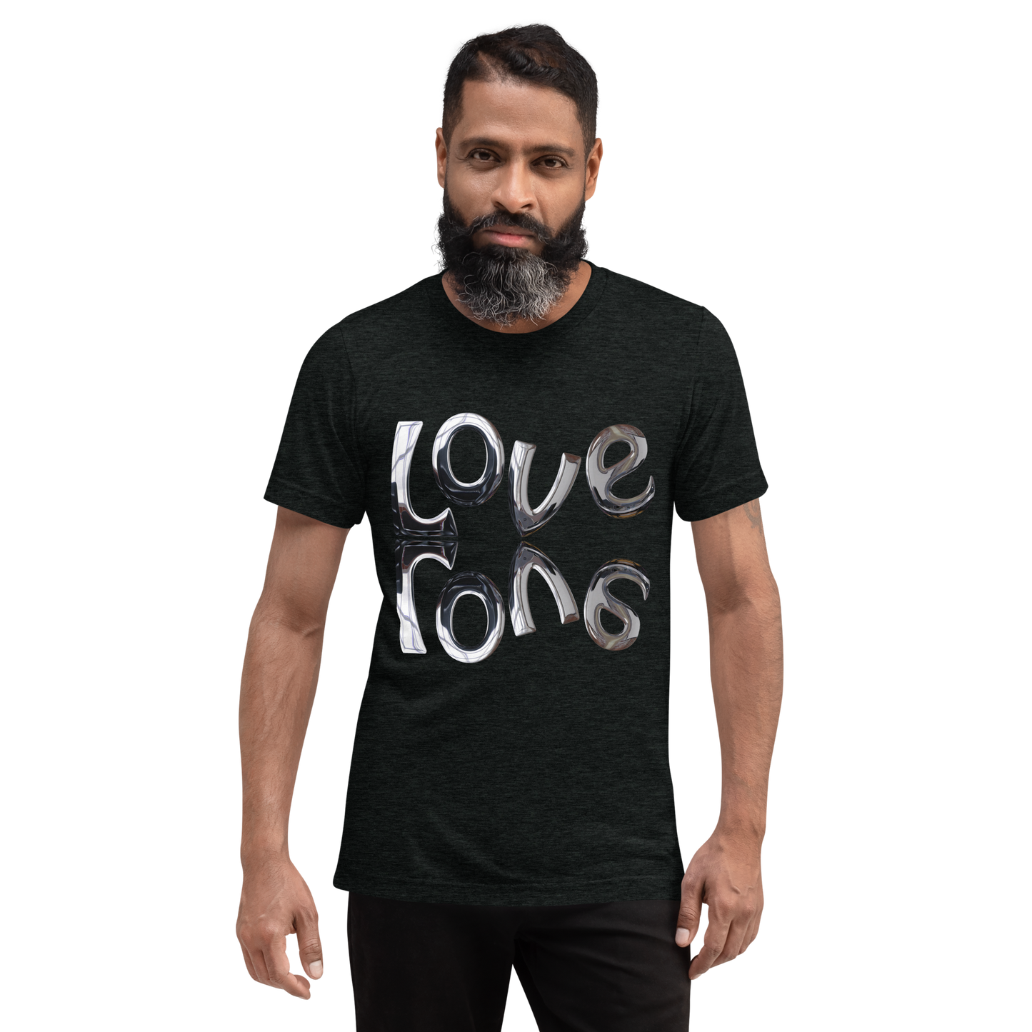 "REFLECTION OF LOVE" Unisex Tri-blend T-shirt