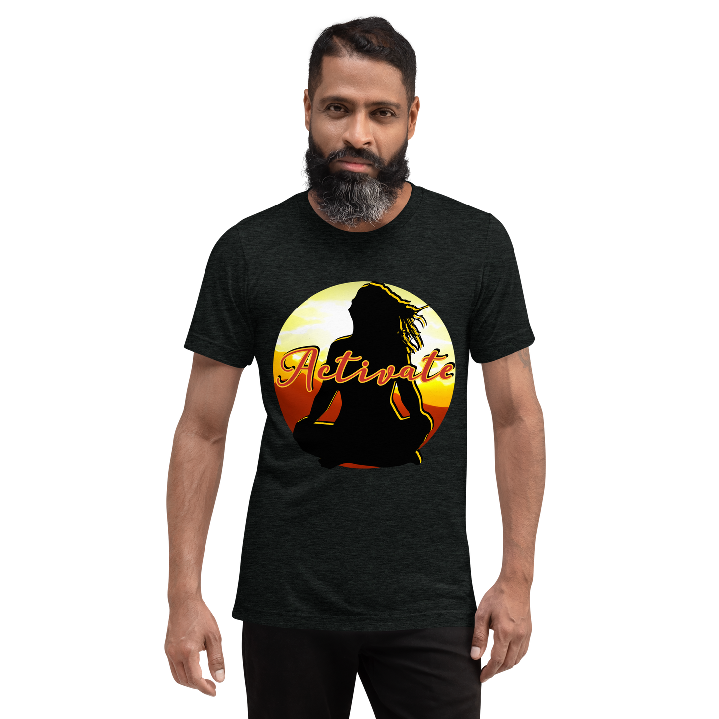 "SOLAR FLARES" Unisex Tri-blend T-shirt