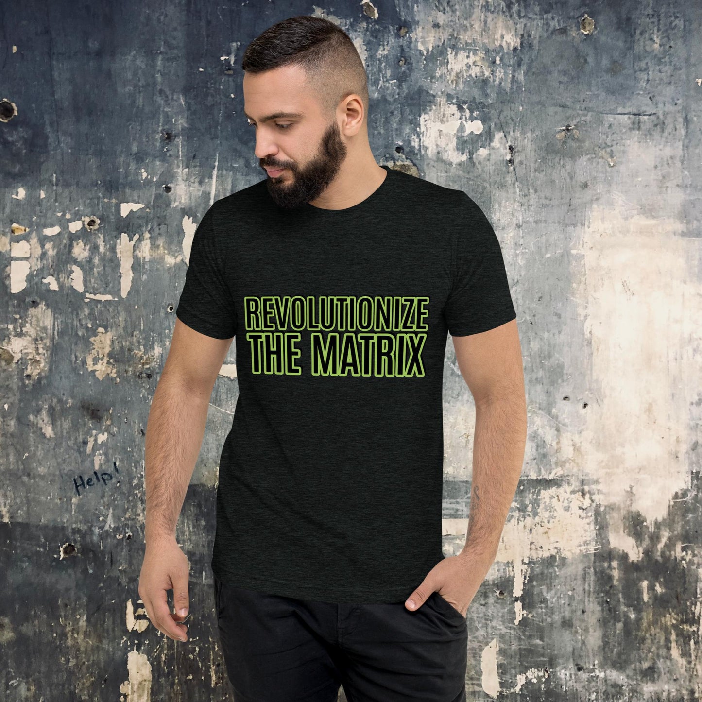 "THE MATRIX" Unisex Tri-blend T-shirt