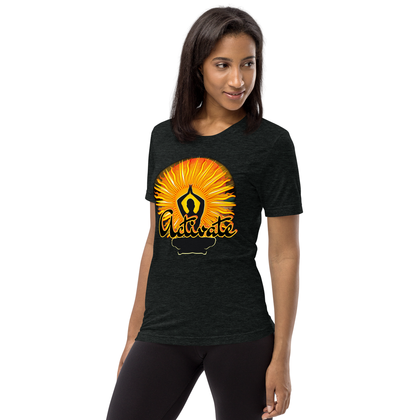 "SOLAR FLARES" Unisex Tri-blend T-shirt