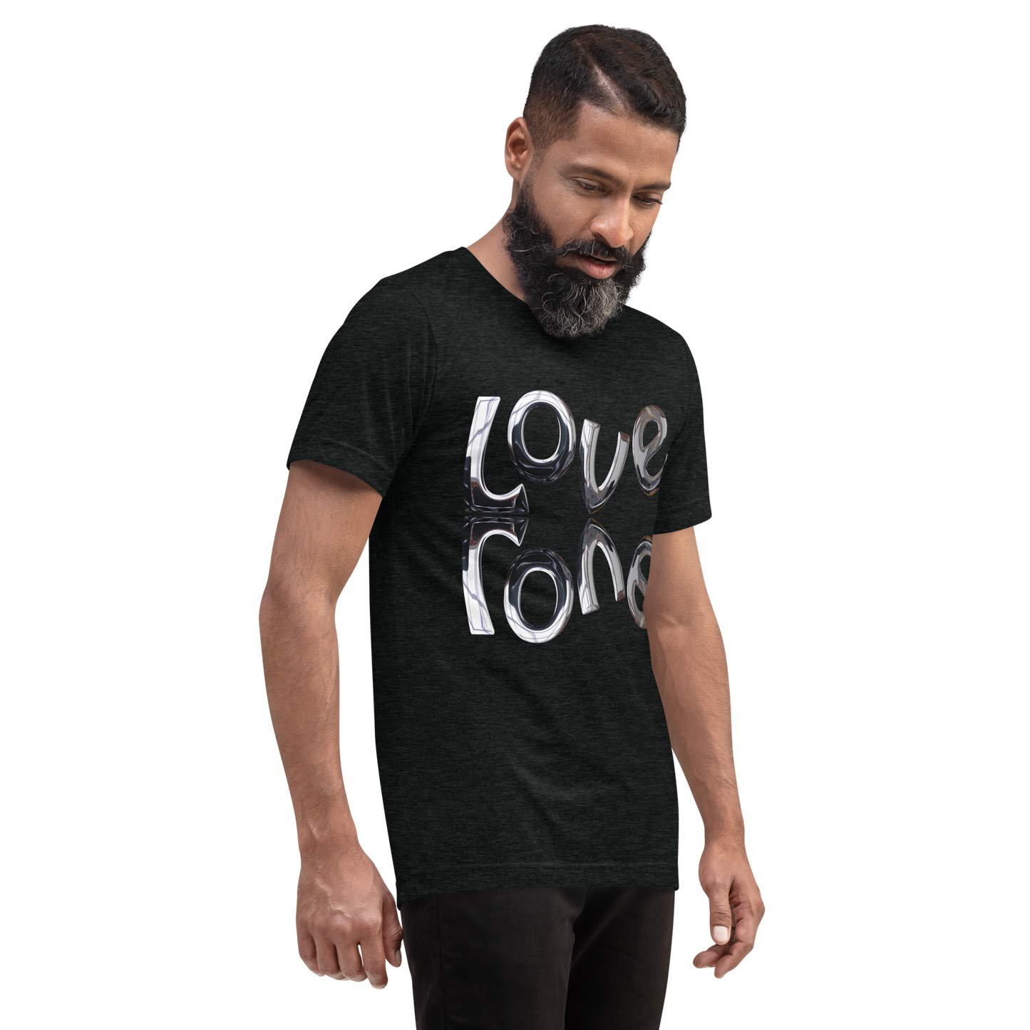 "REFLECTION OF LOVE" Unisex Tri-blend T-shirt