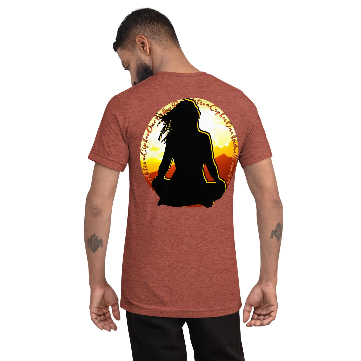 "SOLAR FLARES" Unisex Tri-blend T-shirt