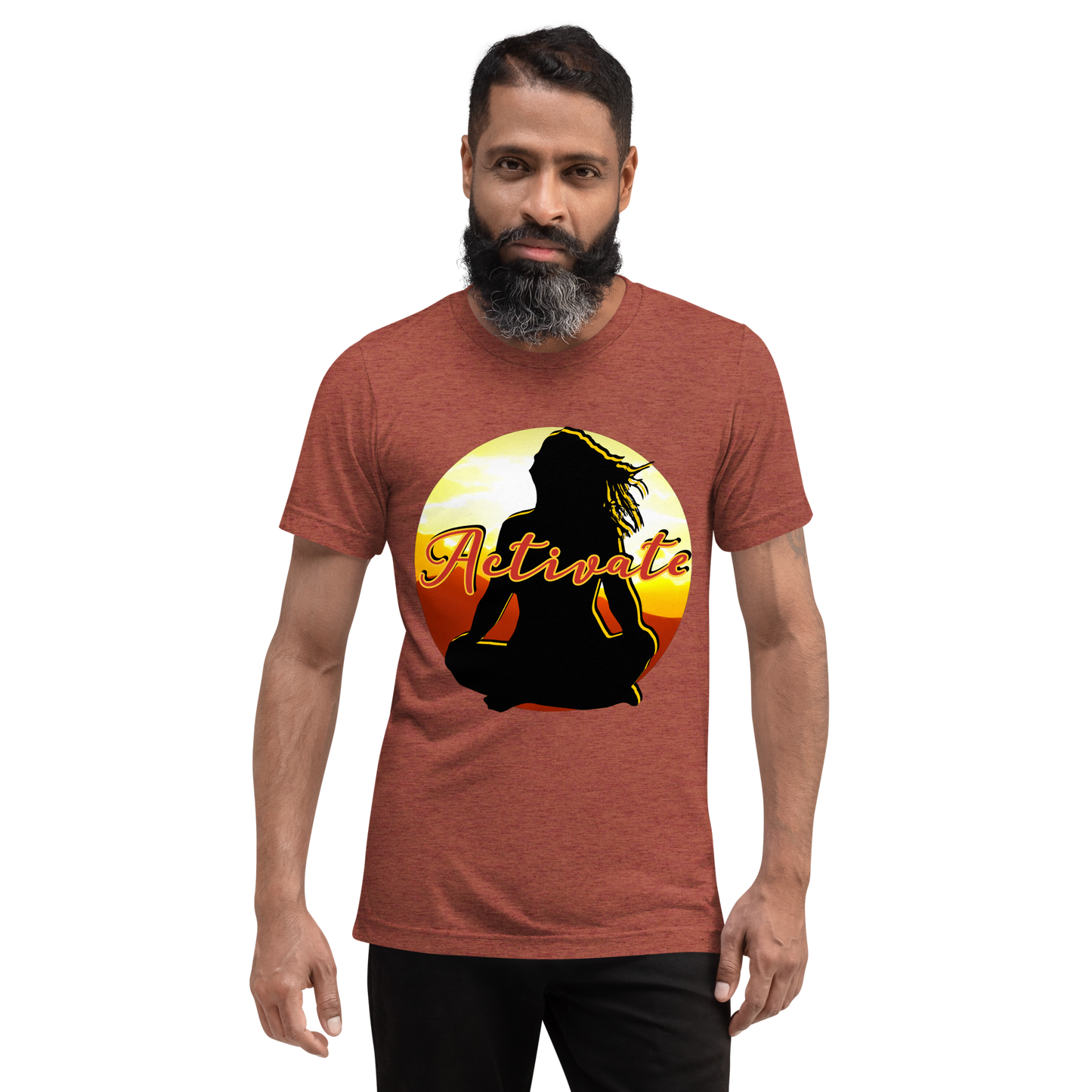 "SOLAR FLARES" Unisex Tri-blend T-shirt