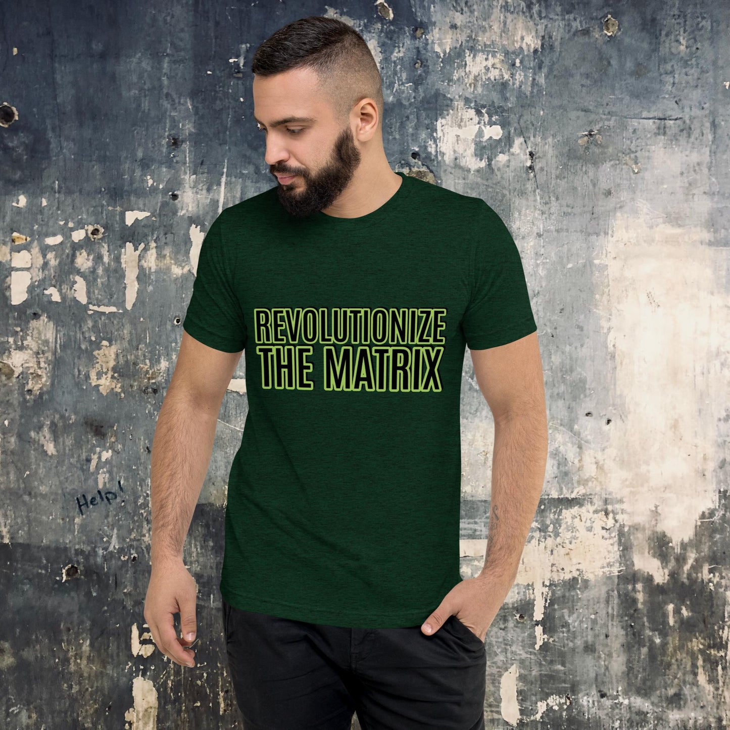 "THE MATRIX" Unisex Tri-blend T-shirt