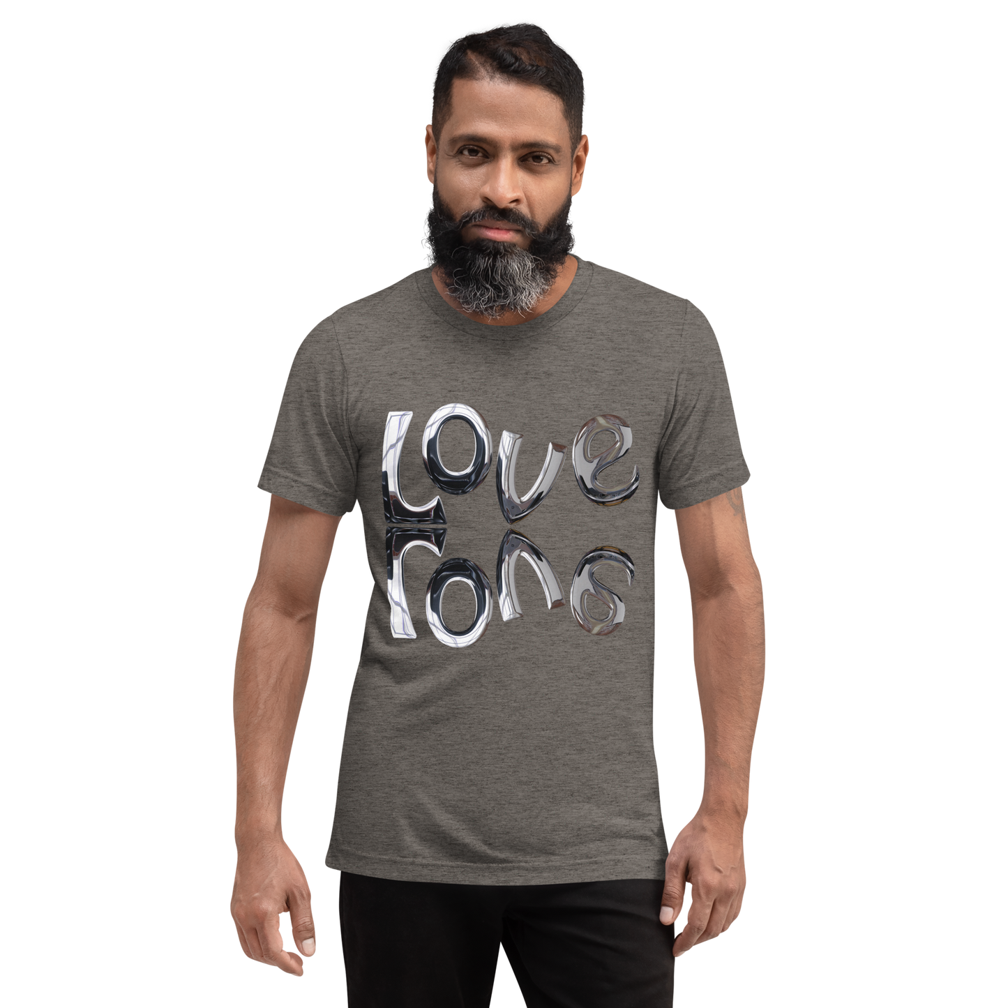 "REFLECTION OF LOVE" Unisex Tri-blend T-shirt