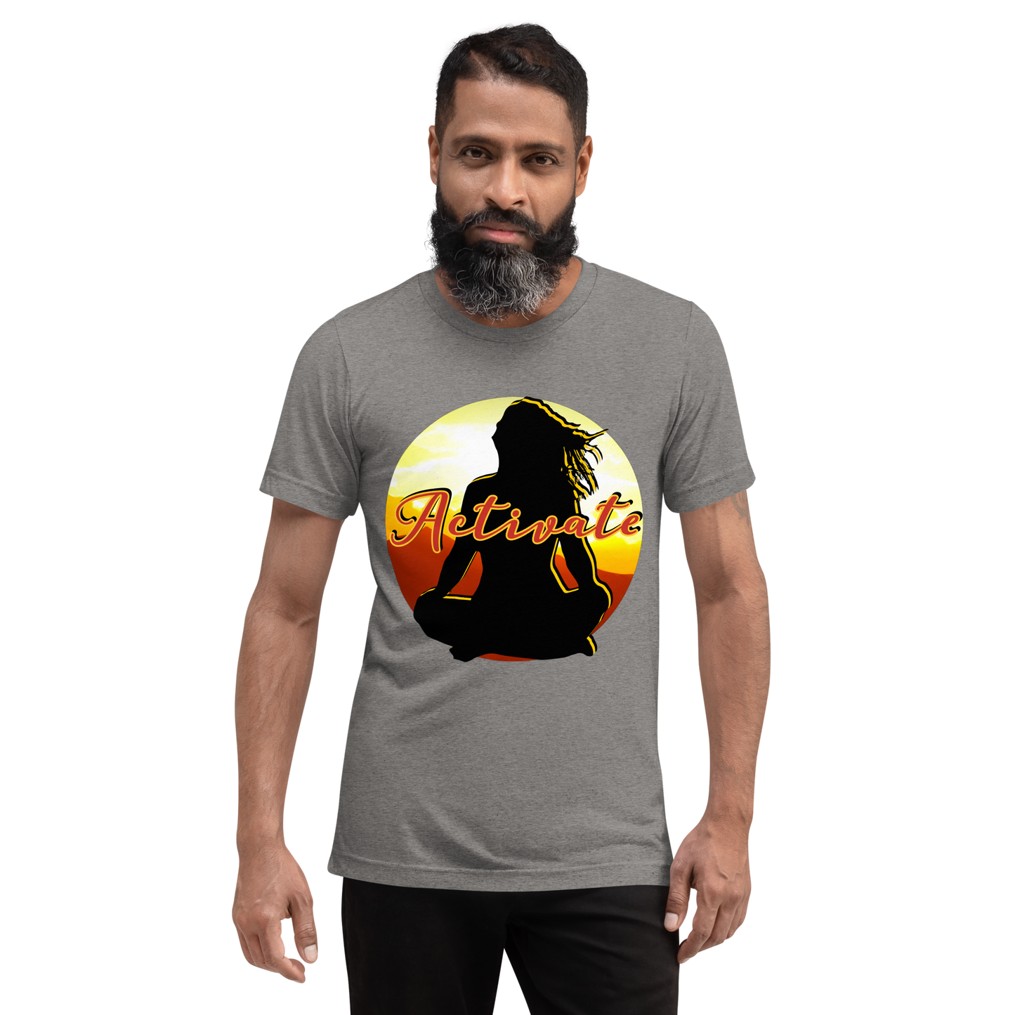 "SOLAR FLARES" Unisex Tri-blend T-shirt