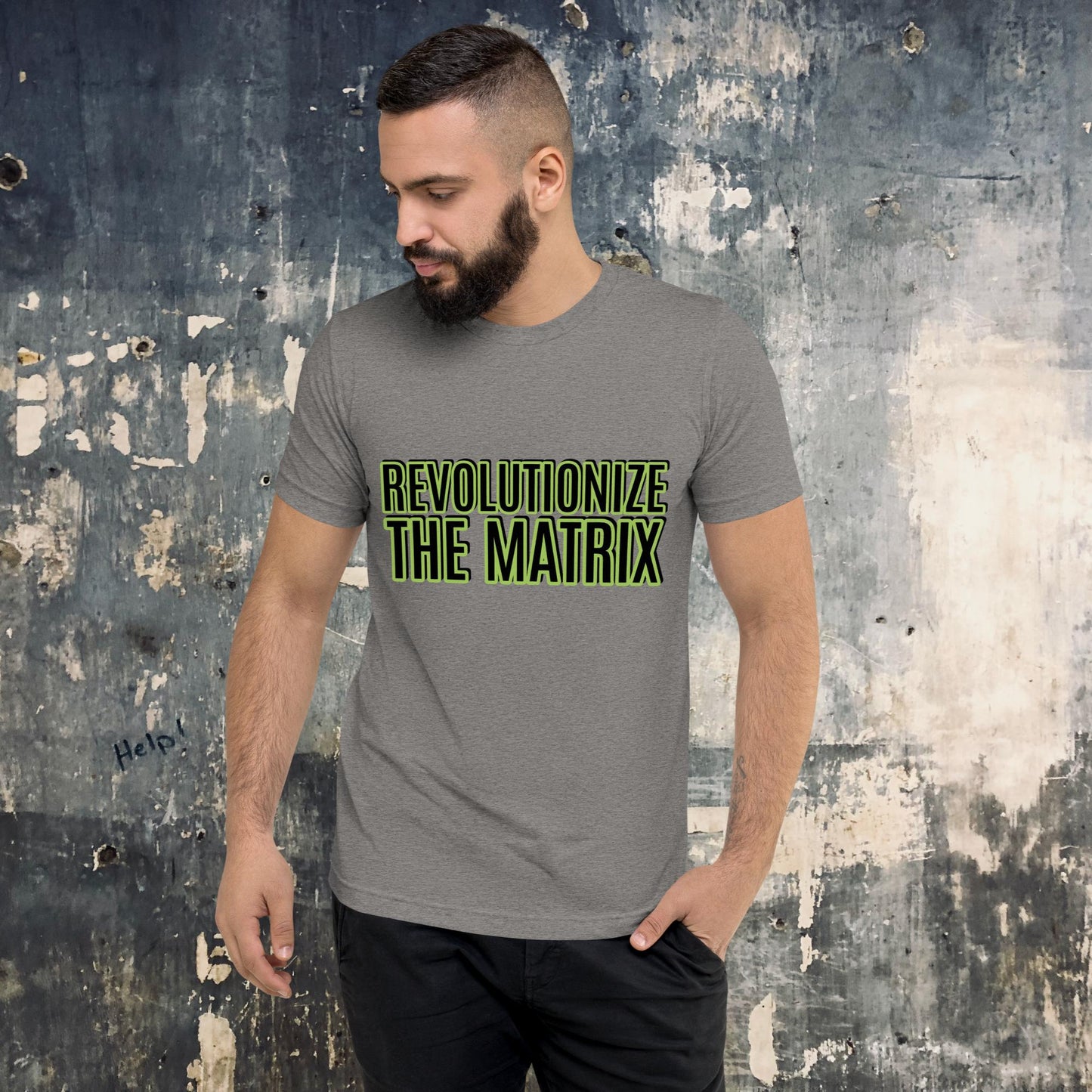 "THE MATRIX" Unisex Tri-blend T-shirt