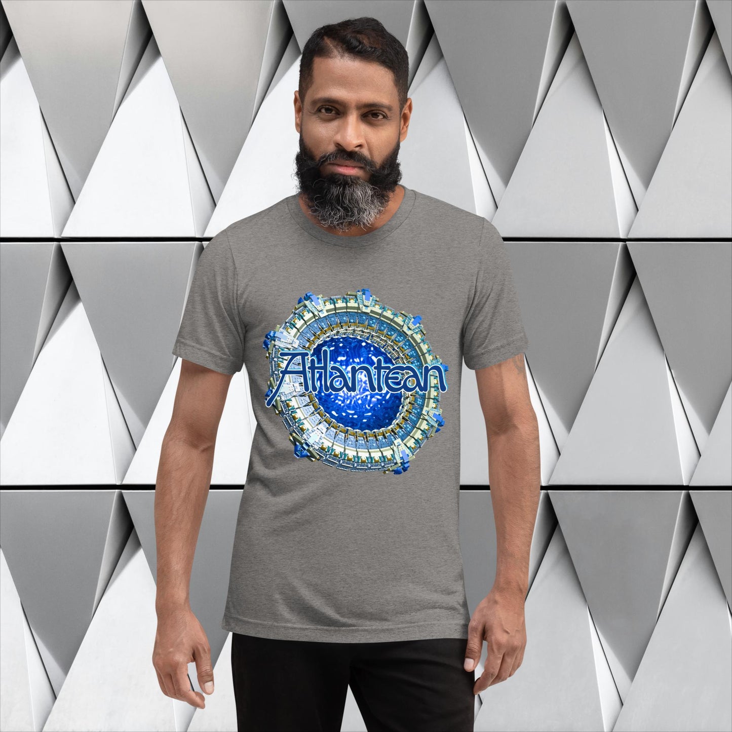 "ATLANTEAN" Unisex Tri-blend T-shirt