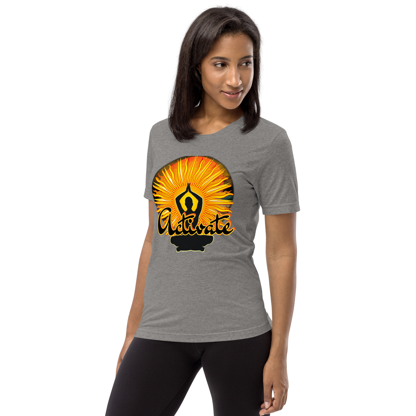 "SOLAR FLARES" Unisex Tri-blend T-shirt