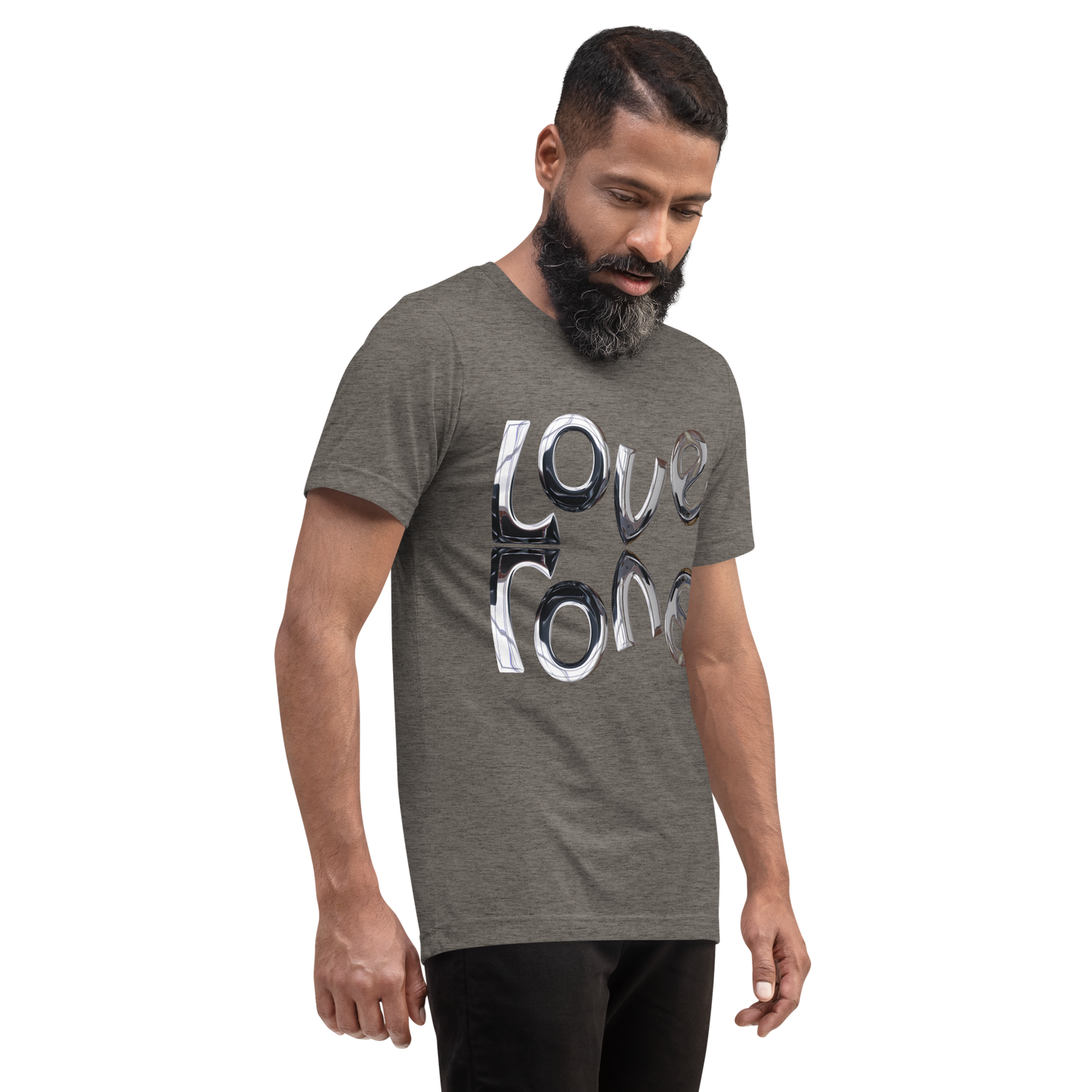 "REFLECTION OF LOVE" Unisex Tri-blend T-shirt