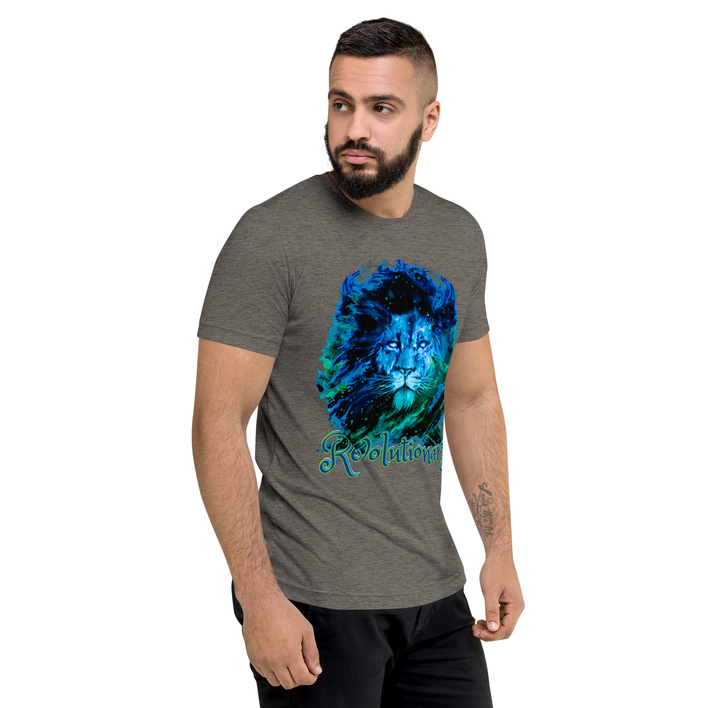 "MIDNIGHT BEAST" Tri-blend T-shirt