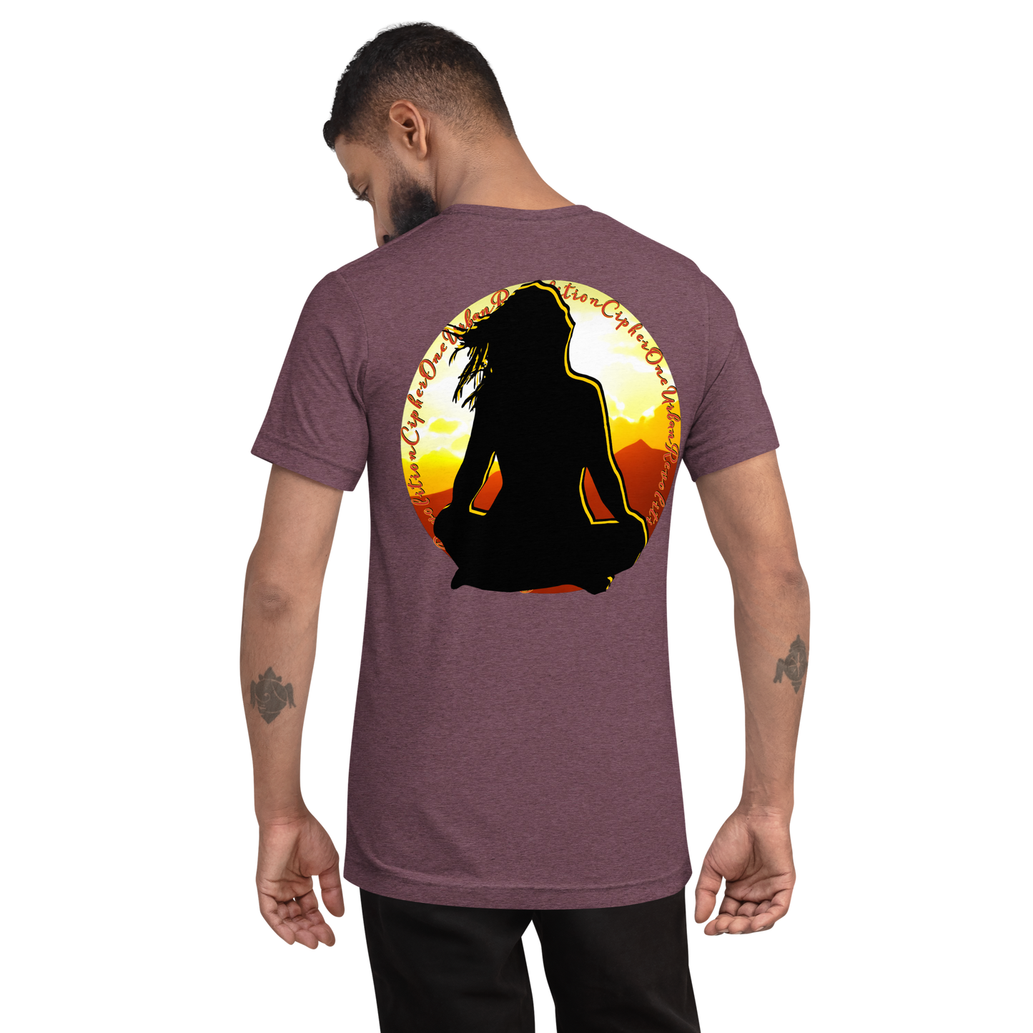 "SOLAR FLARES" Unisex Tri-blend T-shirt