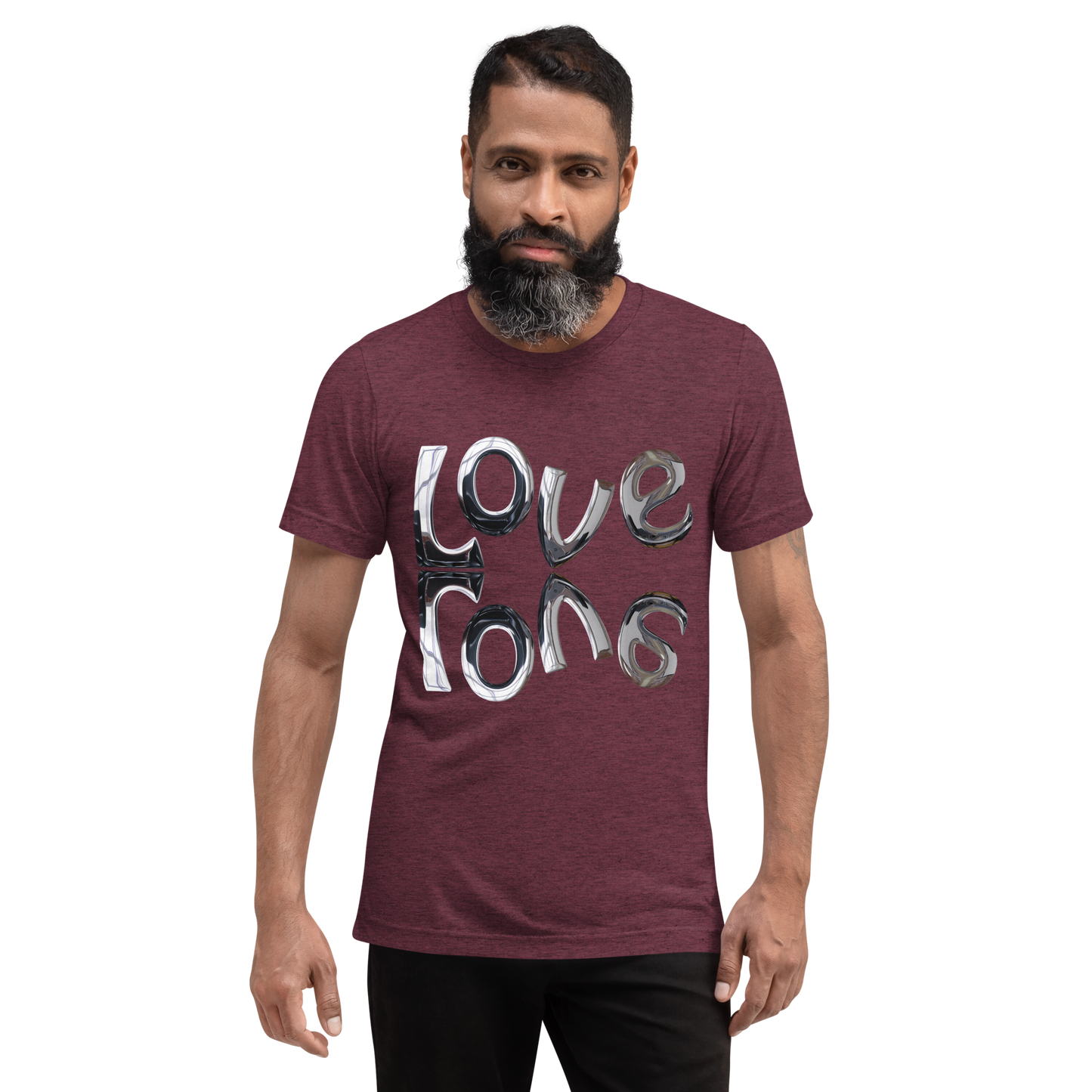 "REFLECTION OF LOVE" Unisex Tri-blend T-shirt