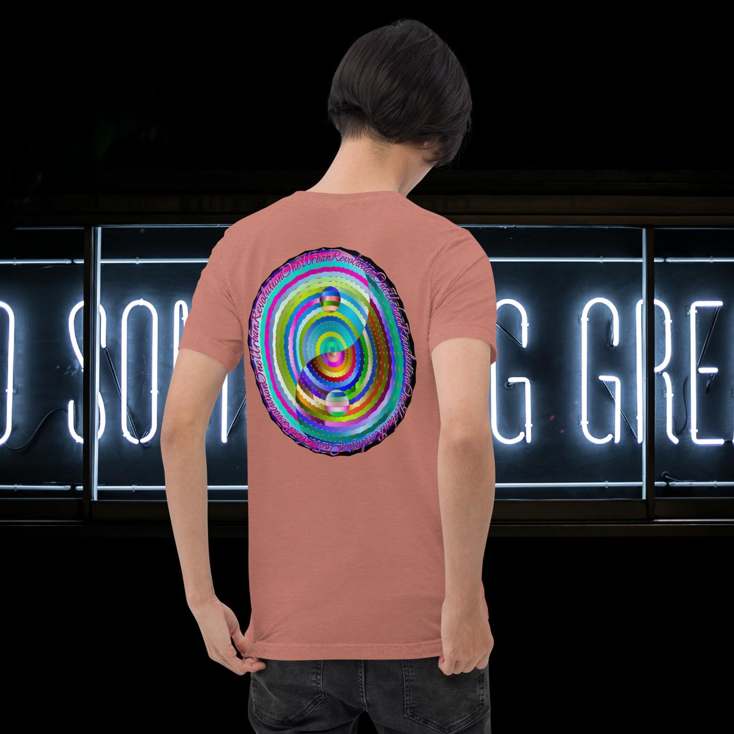 "SPECTRUM" Unisex Tri-blend T-shirt