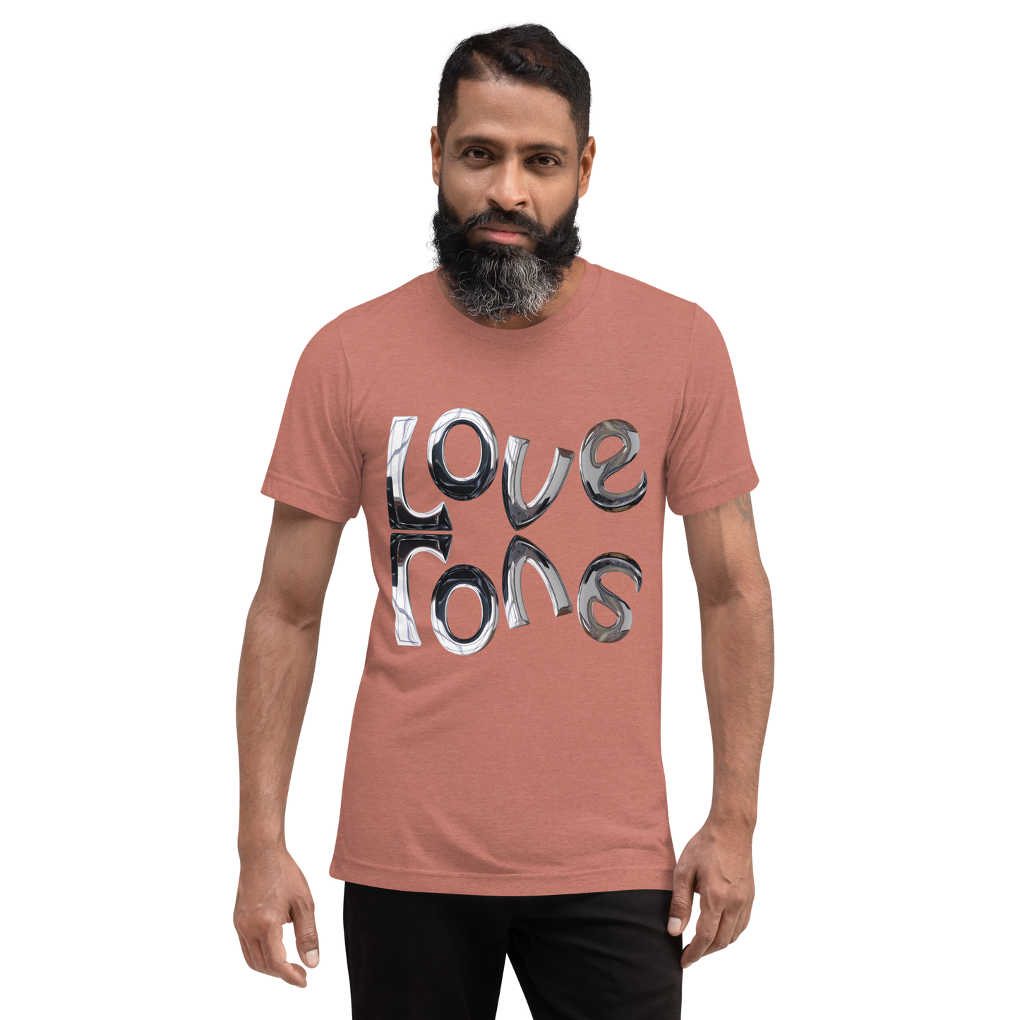 "REFLECTION OF LOVE" Unisex Tri-blend T-shirt