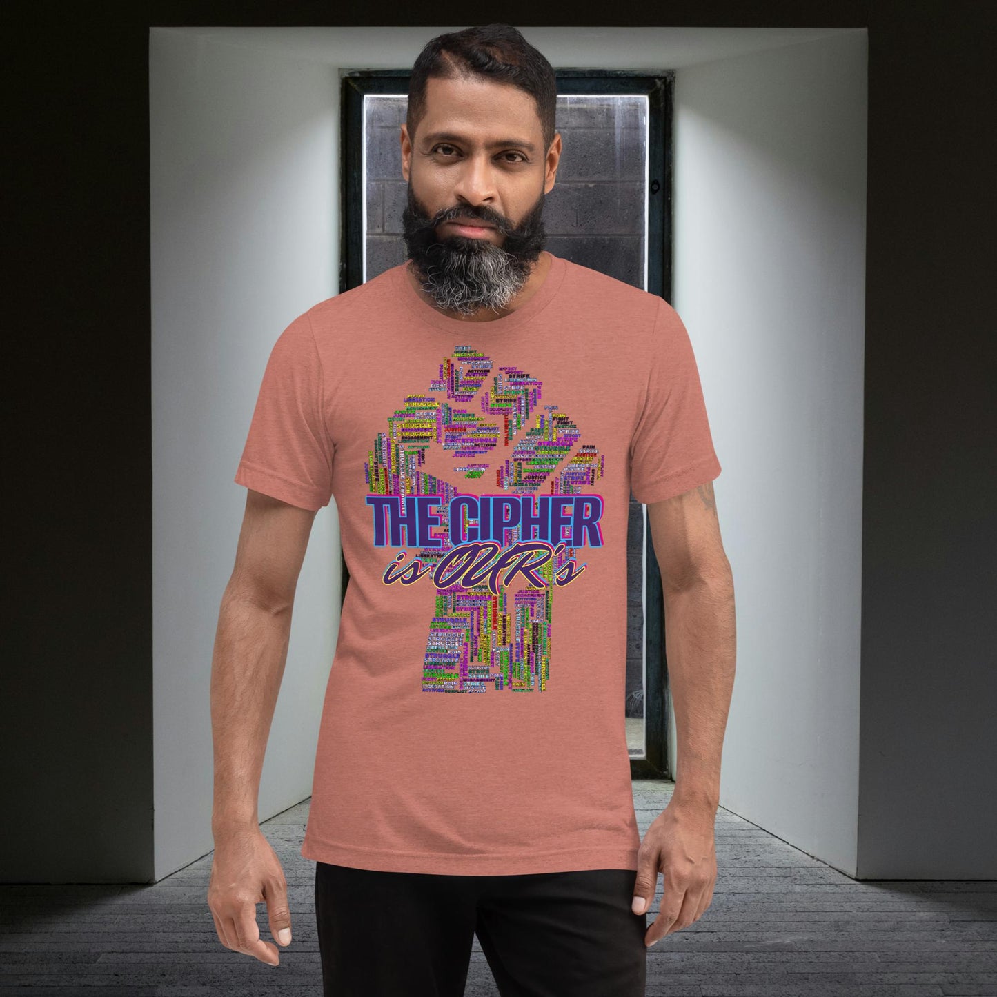 "THE CIPHER" Unisex Tri-blend T-shirt