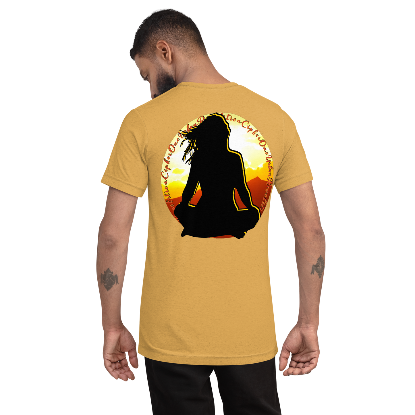 "SOLAR FLARES" Unisex Tri-blend T-shirt