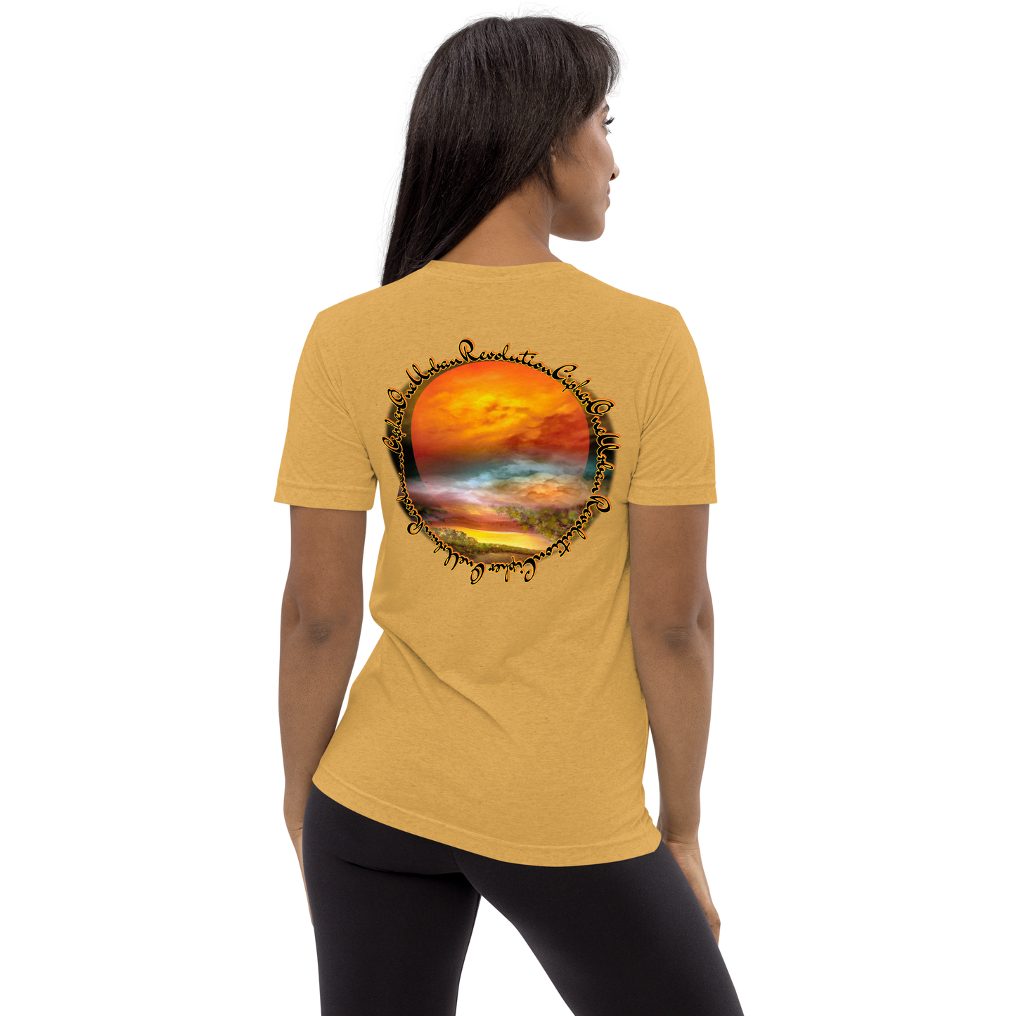 "SOLAR FLARES" Unisex Tri-blend T-shirt