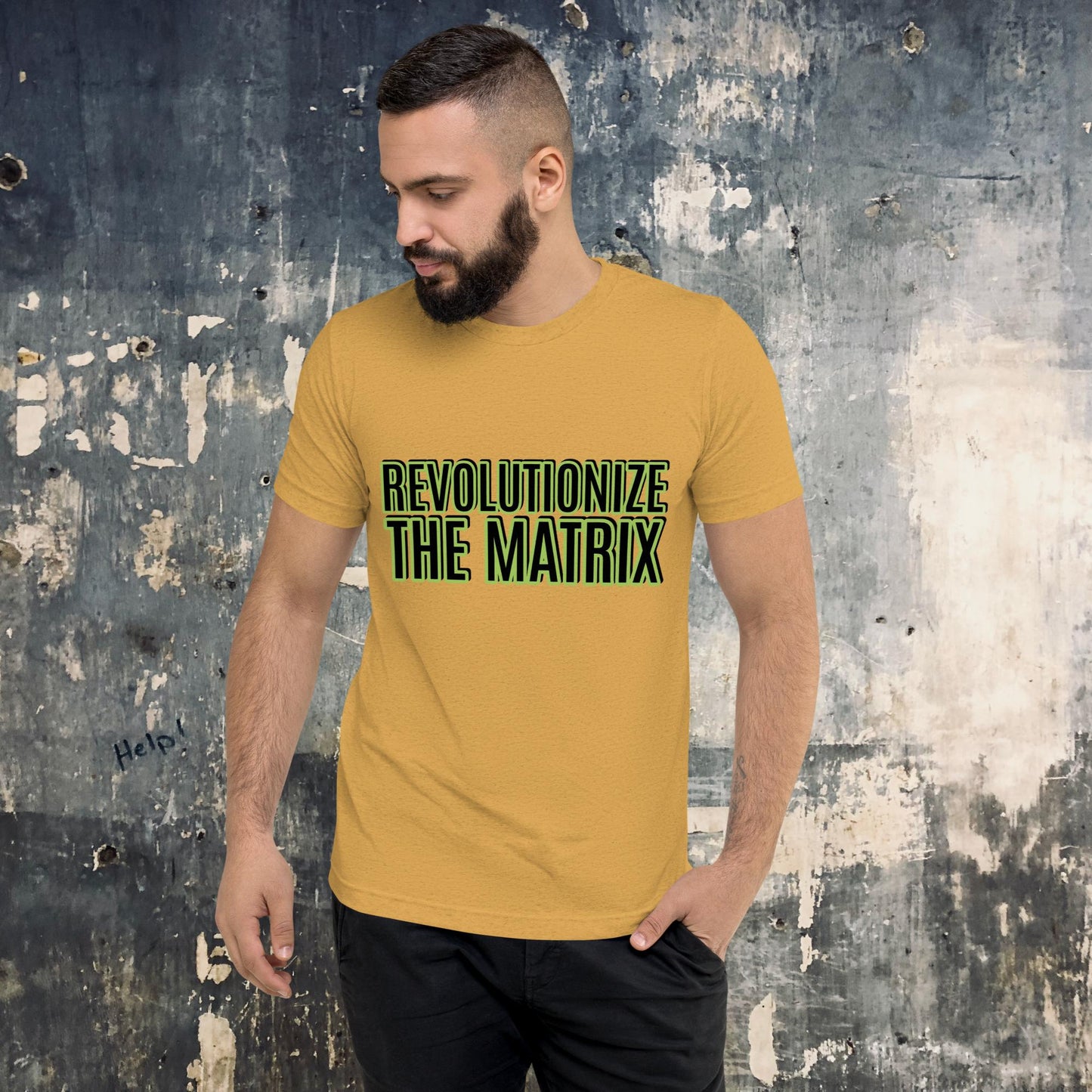 "THE MATRIX" Unisex Tri-blend T-shirt