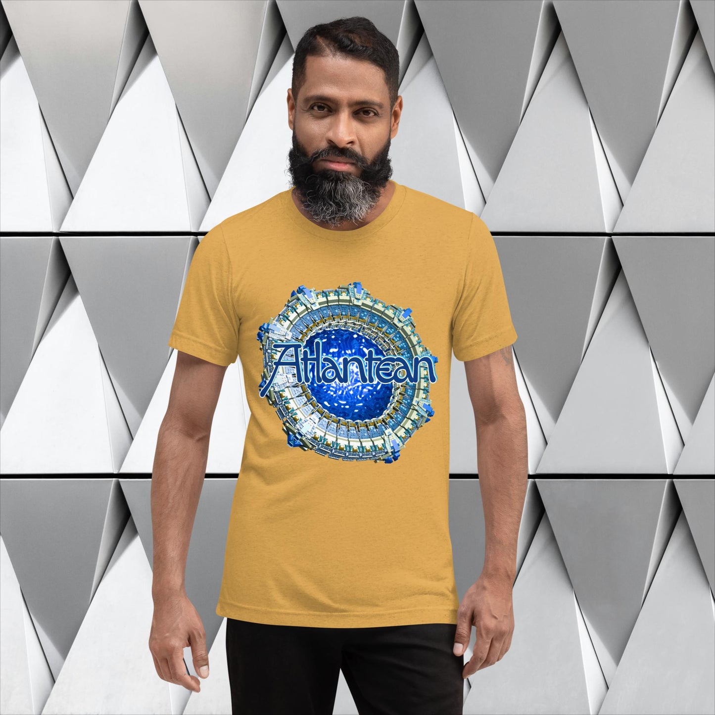 "ATLANTEAN" Unisex Tri-blend T-shirt