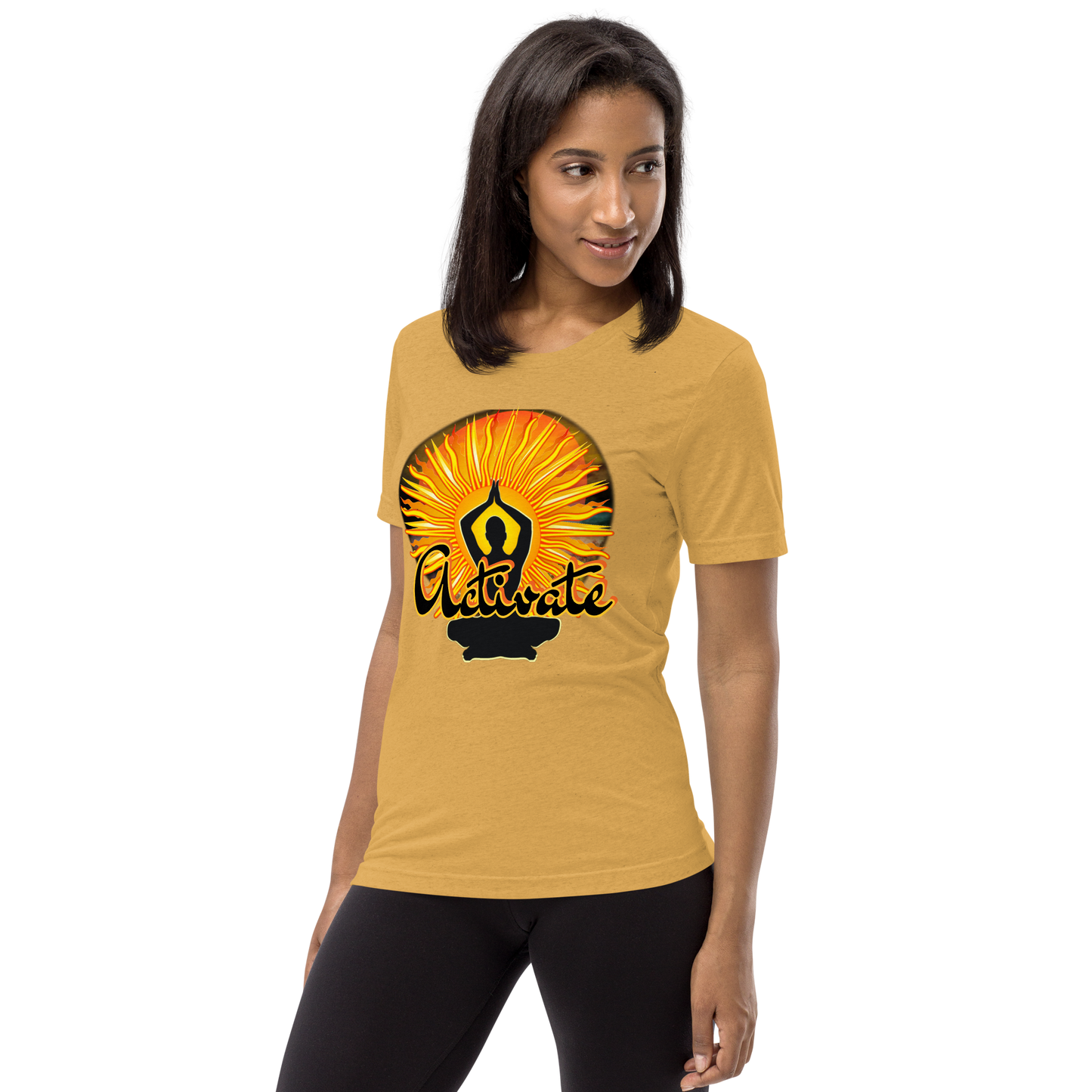 "SOLAR FLARES" Unisex Tri-blend T-shirt