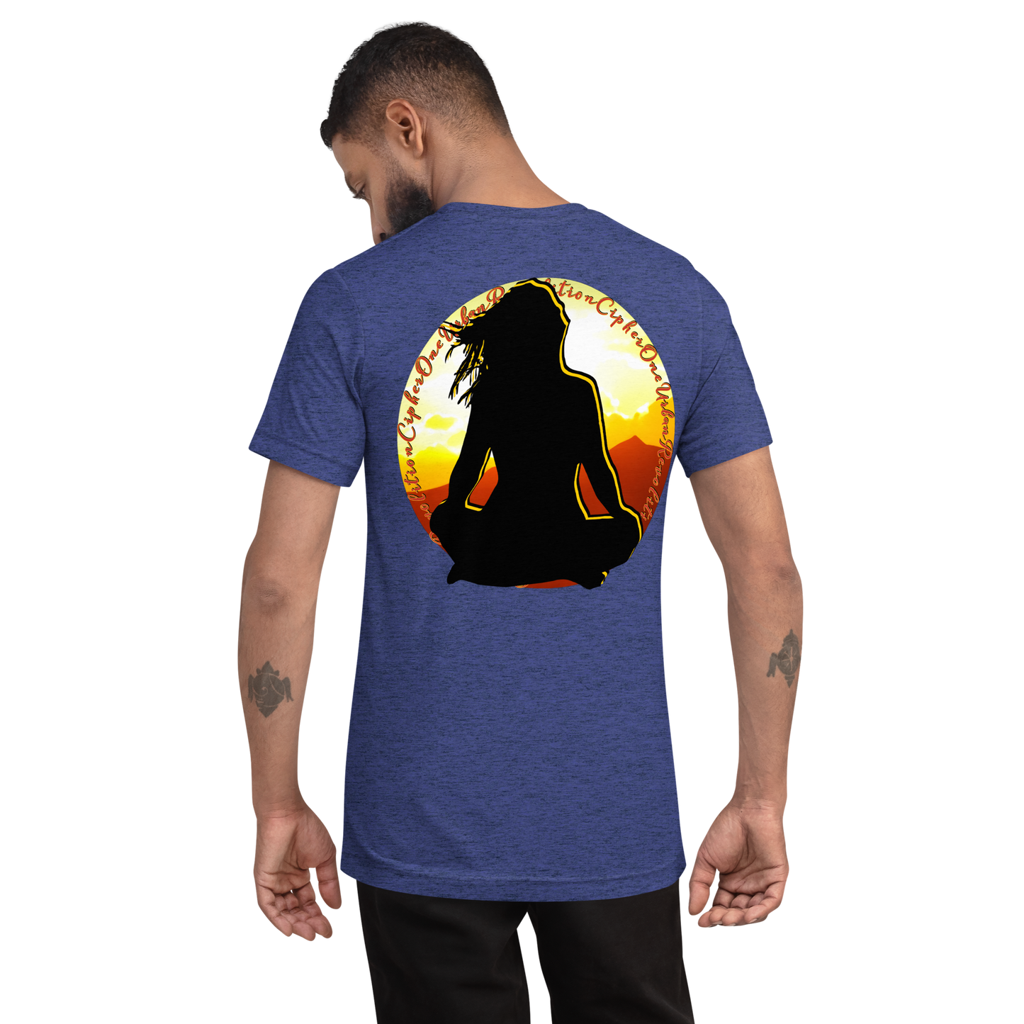 "SOLAR FLARES" Unisex Tri-blend T-shirt