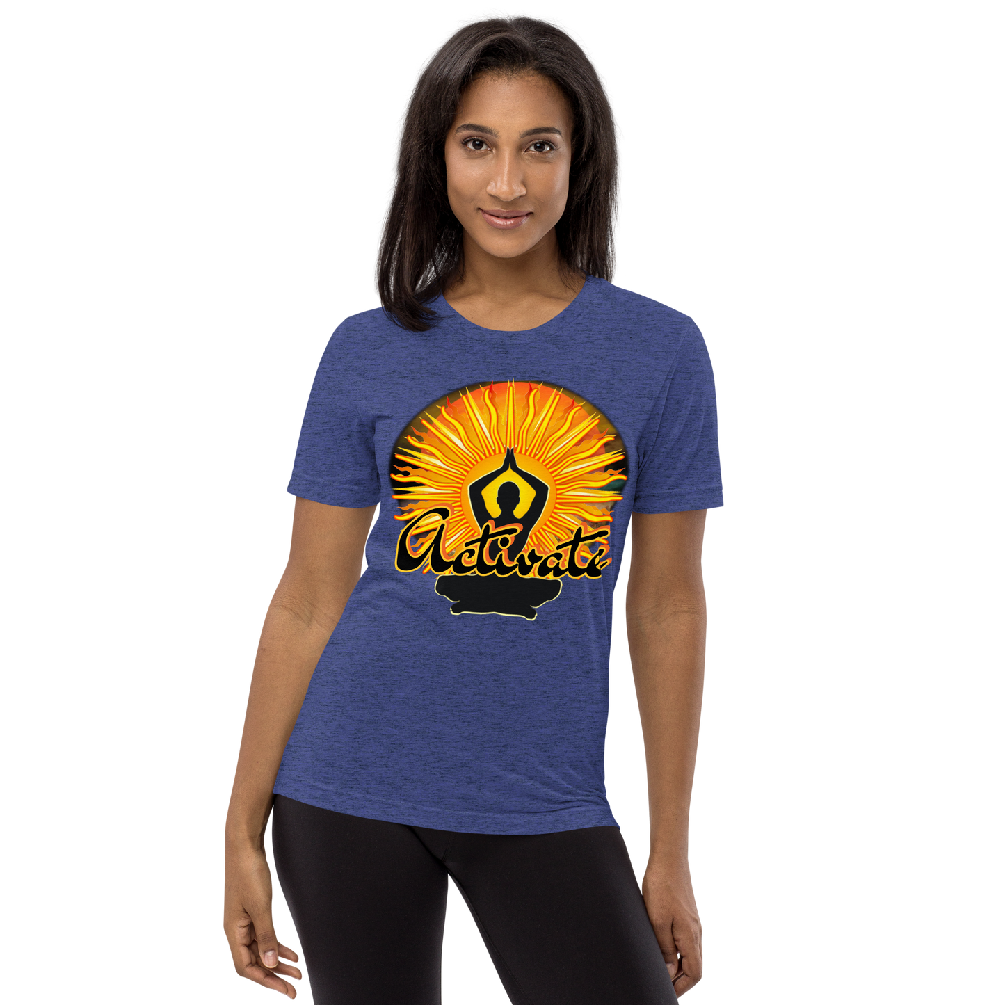 "SOLAR FLARES" Unisex Tri-blend T-shirt