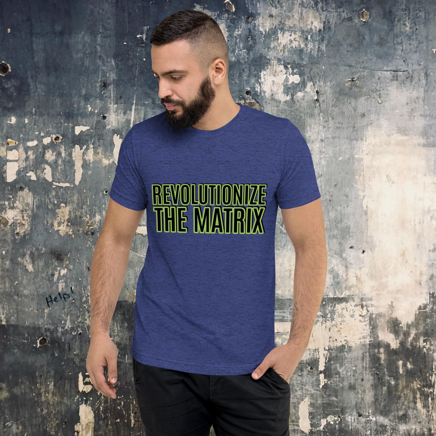 "THE MATRIX" Unisex Tri-blend T-shirt