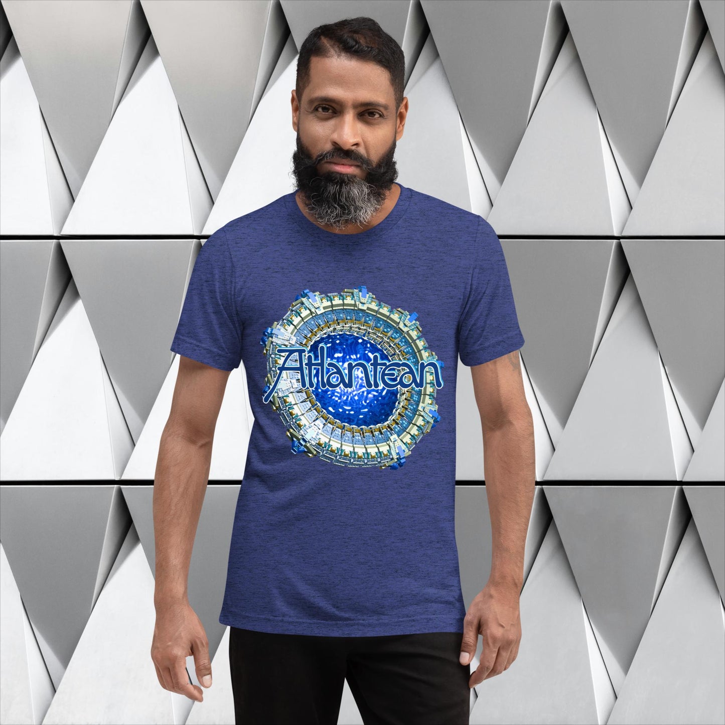 "ATLANTEAN" Unisex Tri-blend T-shirt