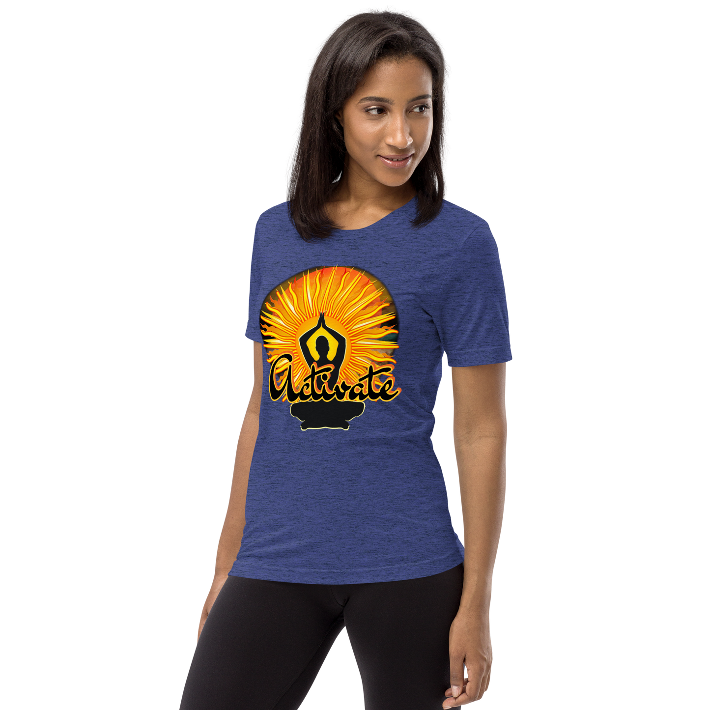 "SOLAR FLARES" Unisex Tri-blend T-shirt