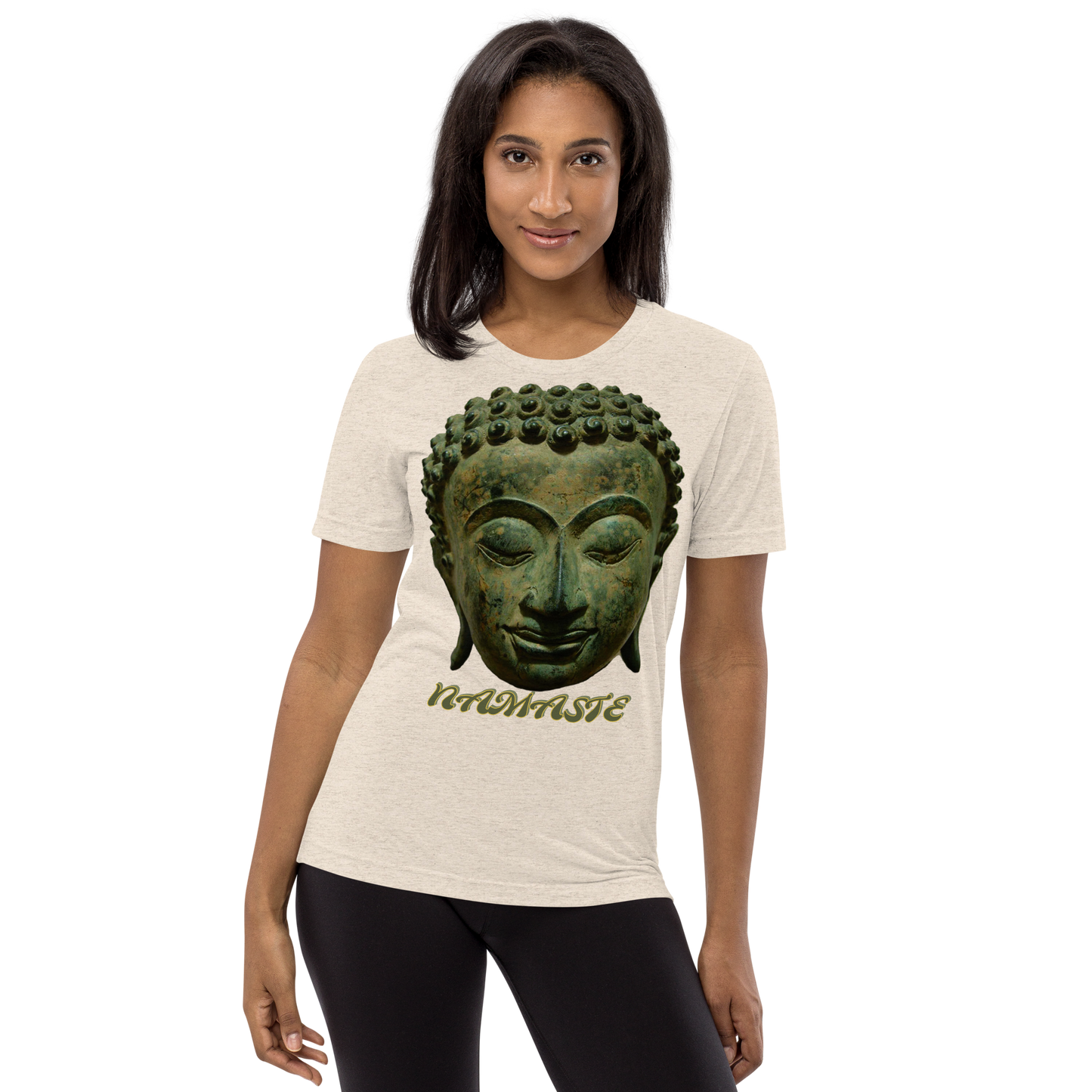 "NAMASTE" Unisex Tri-blend T-shirt