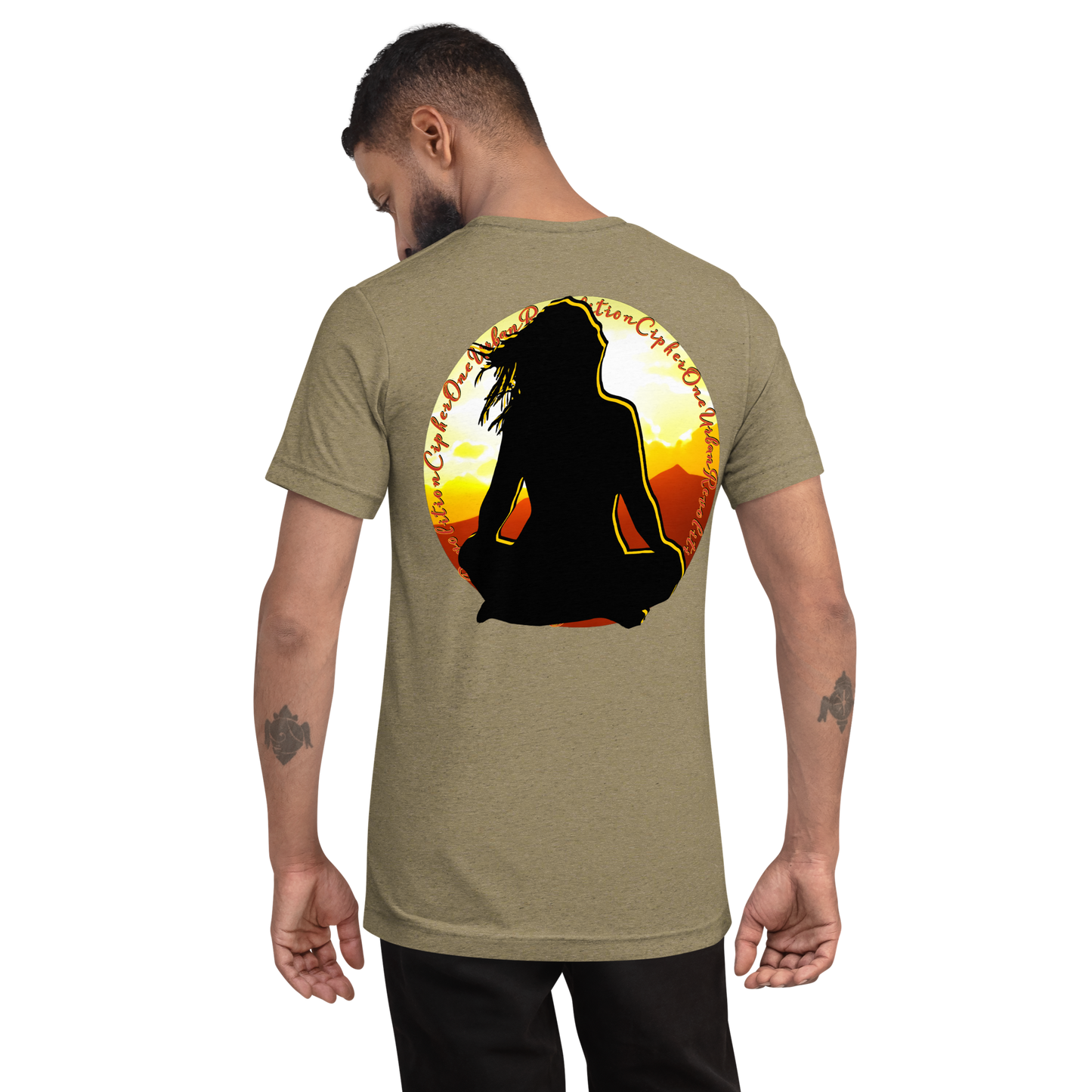 "SOLAR FLARES" Unisex Tri-blend T-shirt