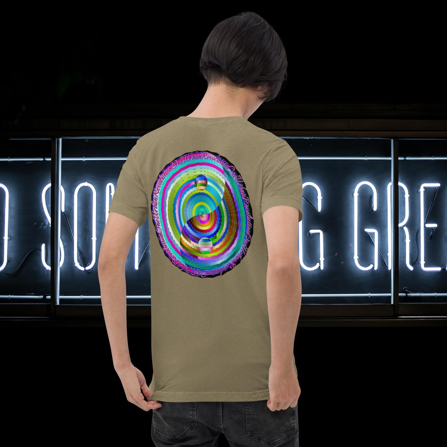 "SPECTRUM" Unisex Tri-blend T-shirt