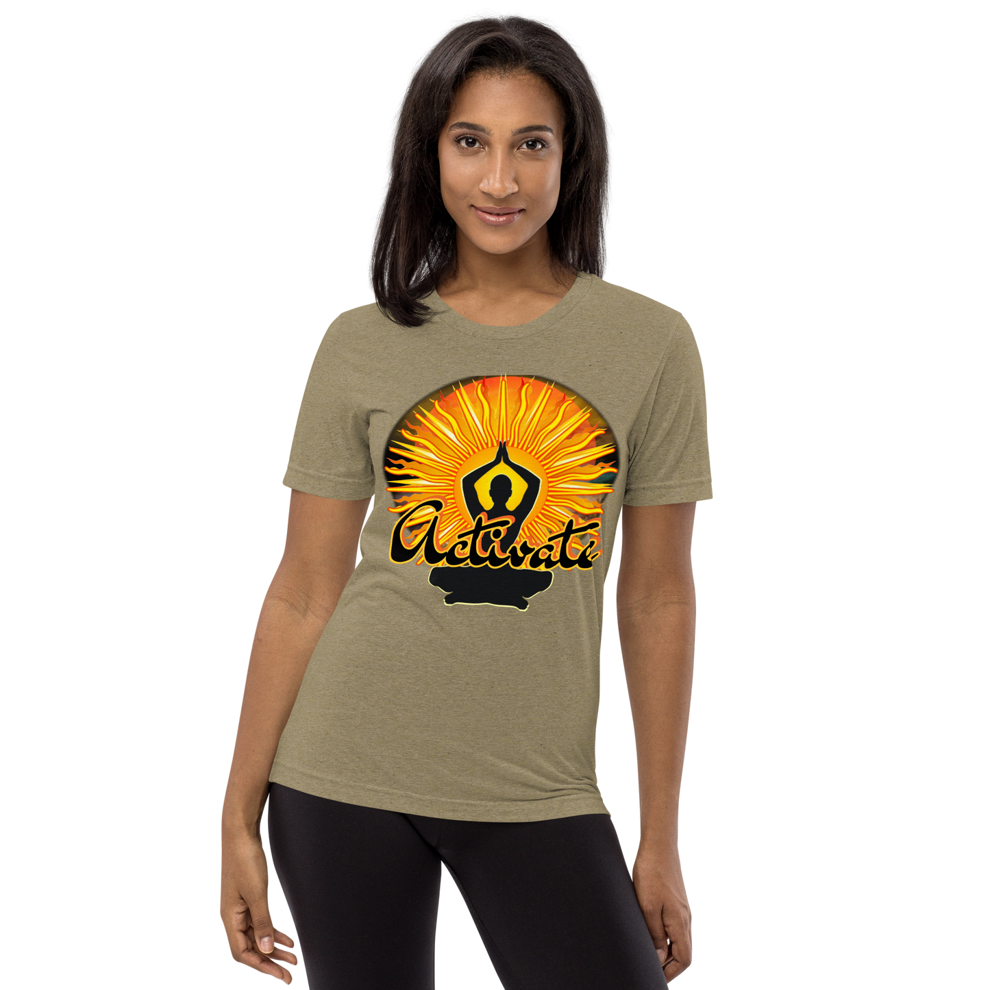 "SOLAR FLARES" Unisex Tri-blend T-shirt