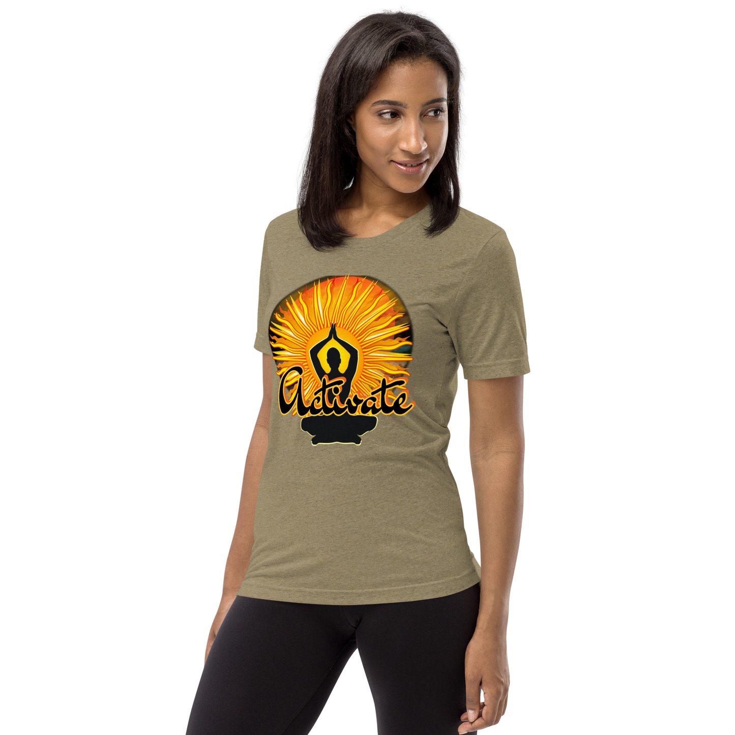 "SOLAR FLARES" Unisex Tri-blend T-shirt