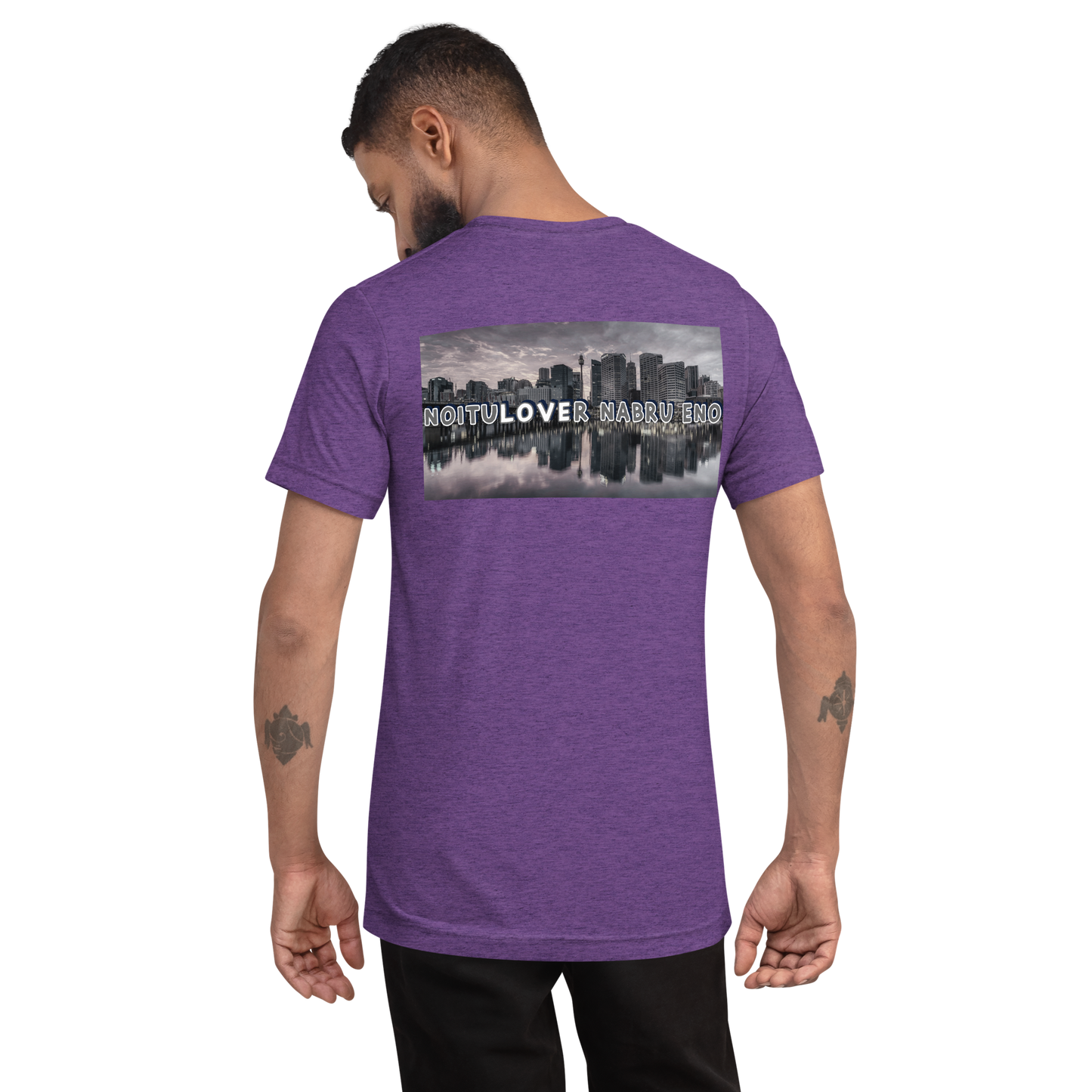 "REFLECTION OF LOVE" Unisex Tri-blend T-shirt